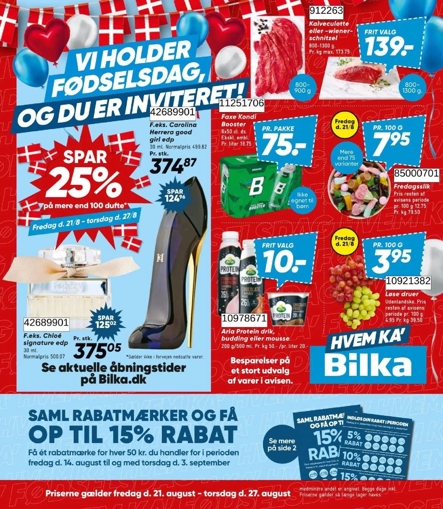 Bilka tilbudsavis fra 21/08/2026 Bilka - Tilbudsavis uge 35
