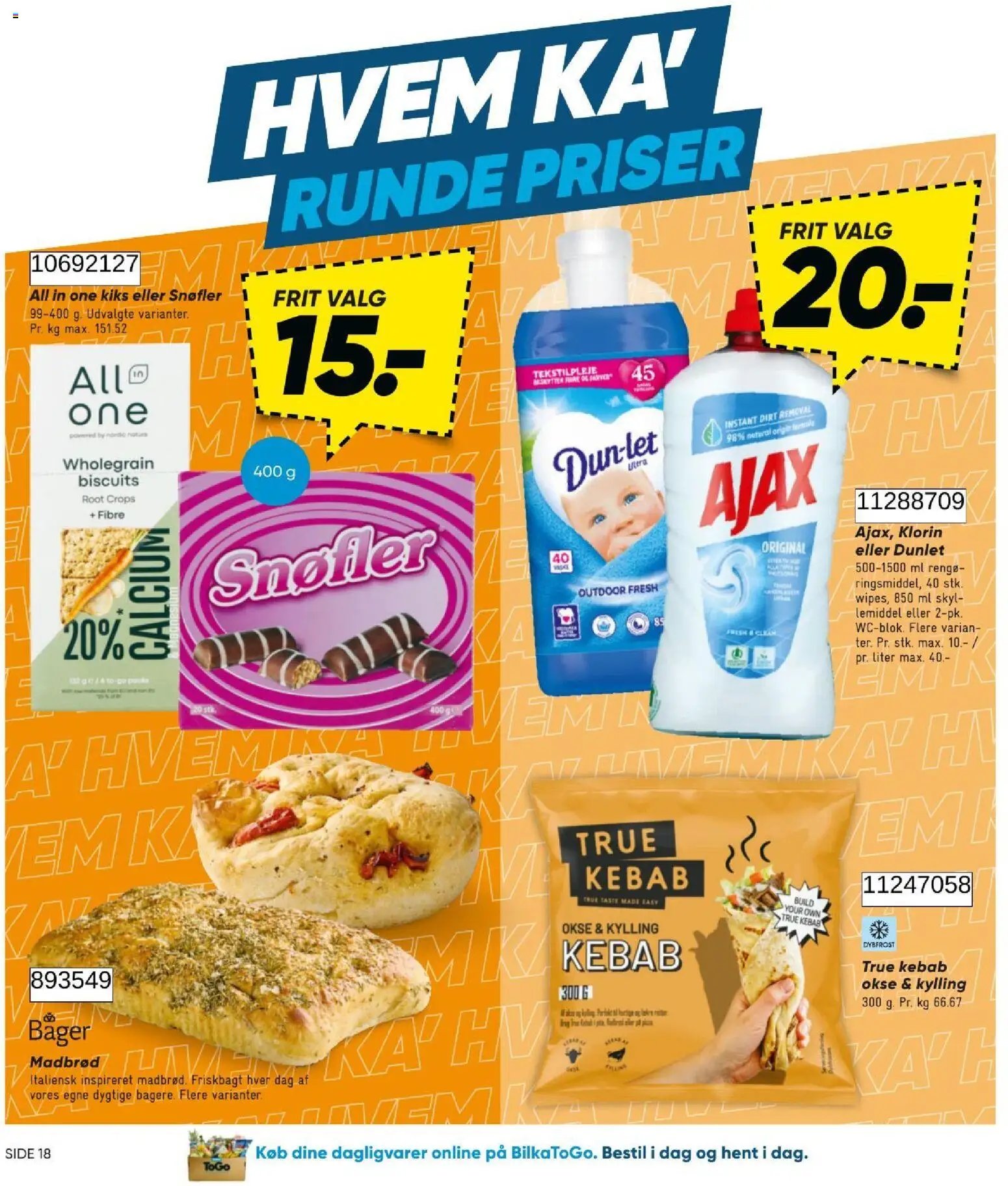 Bilka tilbudsavis fra 21/08/2026 Bilka - Tilbudsavis uge 35