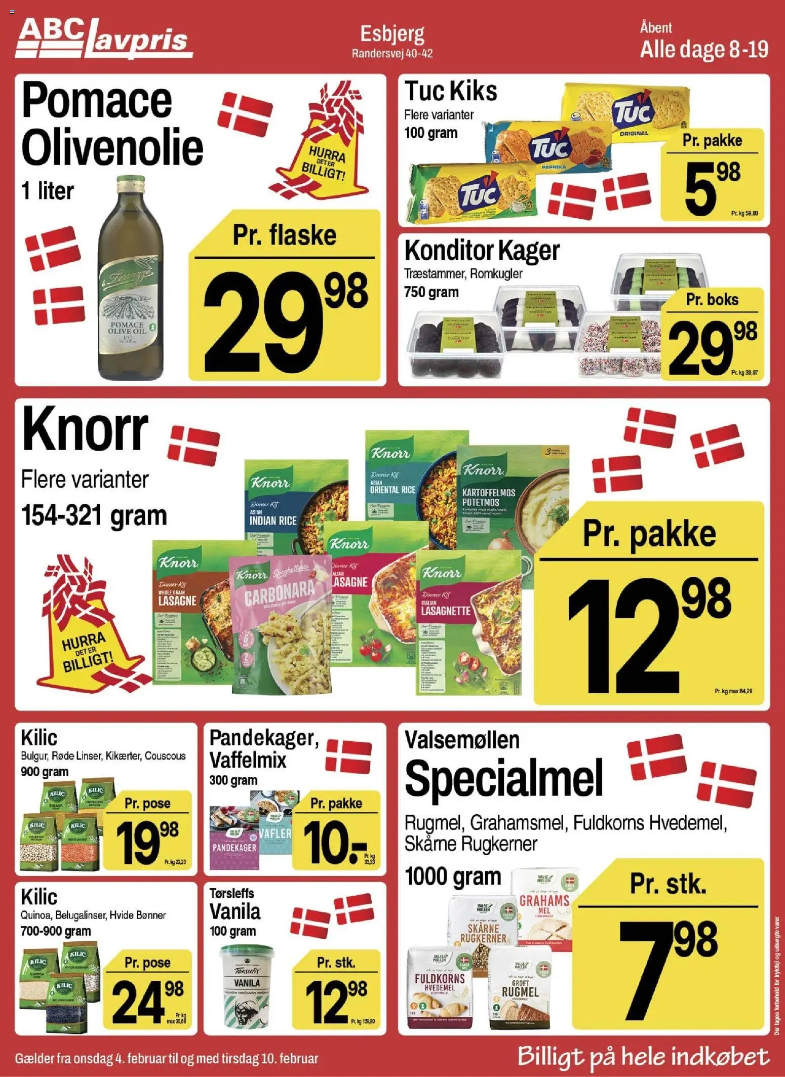 Abc Lavpris tilbudsavis fra 04/02/2026 Esbjerg