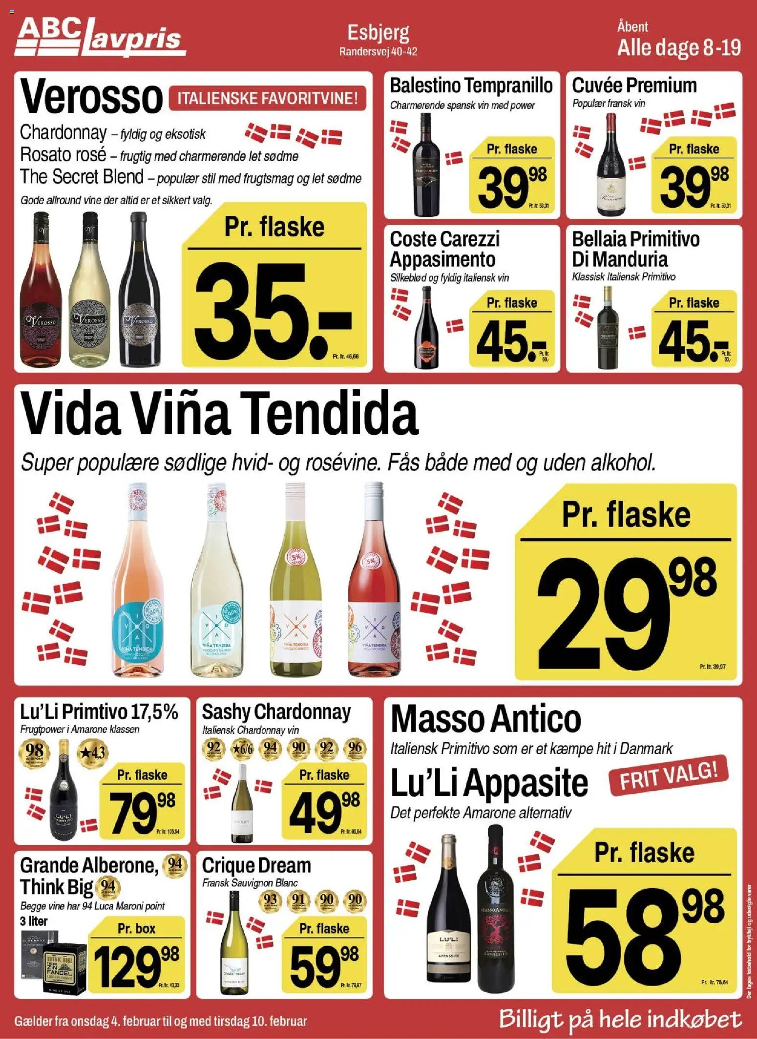 Abc Lavpris tilbudsavis fra 04/02/2026 Esbjerg