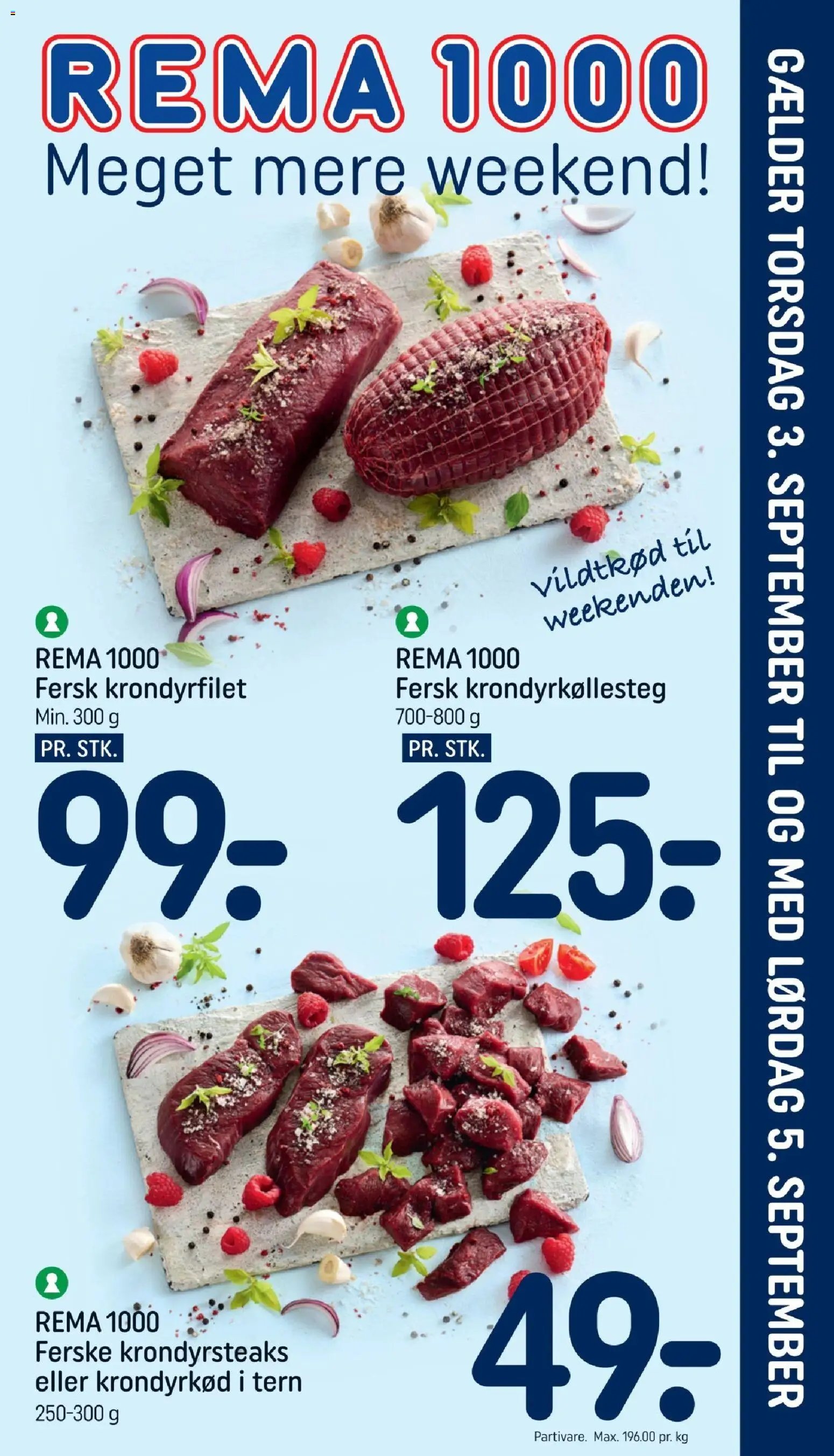 Rema 1000 tilbudsavis fra 30/08/2026 Uge 36