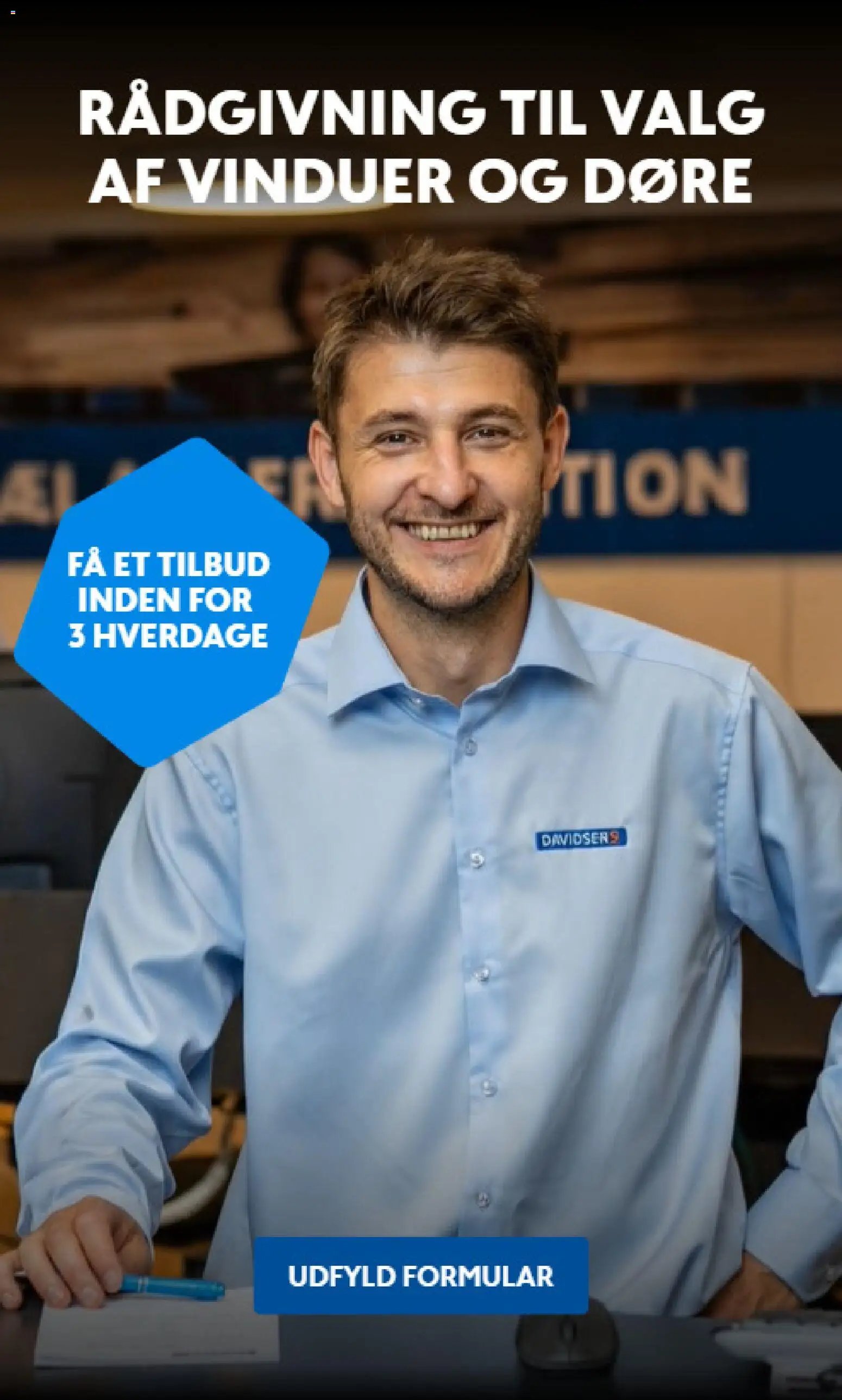 Davidsen tilbudsavis fra 16/09/2026 Davidsen - Vinduer og døre til privatkunder
