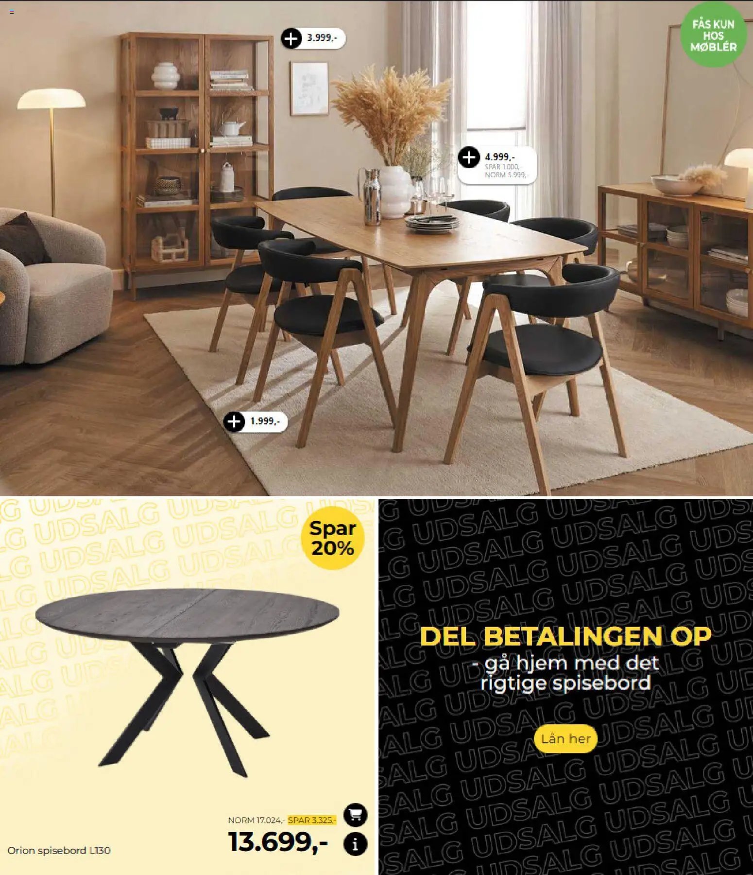 Møblér tilbudsavis fra 22/12/2025 Tilbudsavis