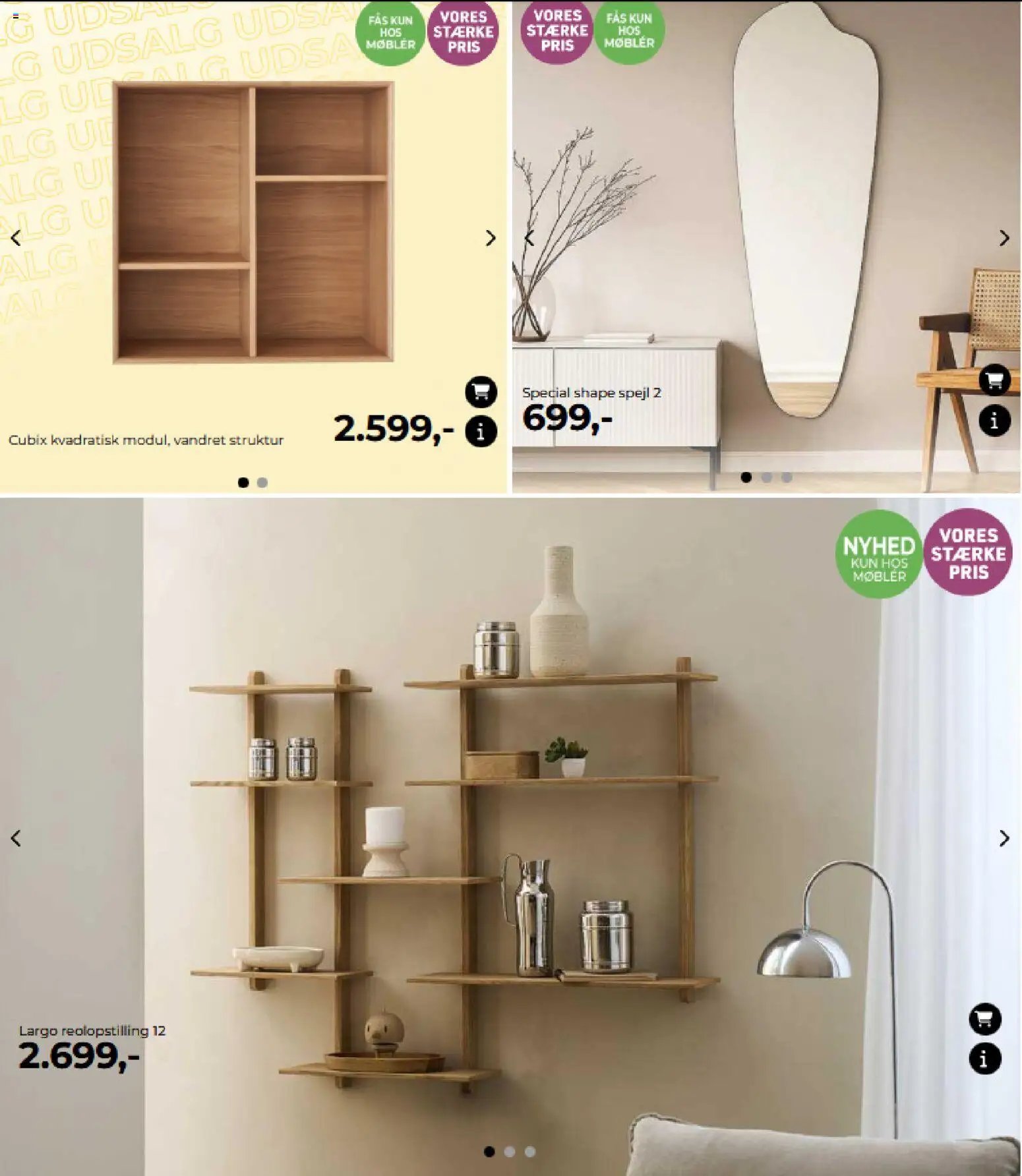 Møblér tilbudsavis fra 22/12/2025 Tilbudsavis