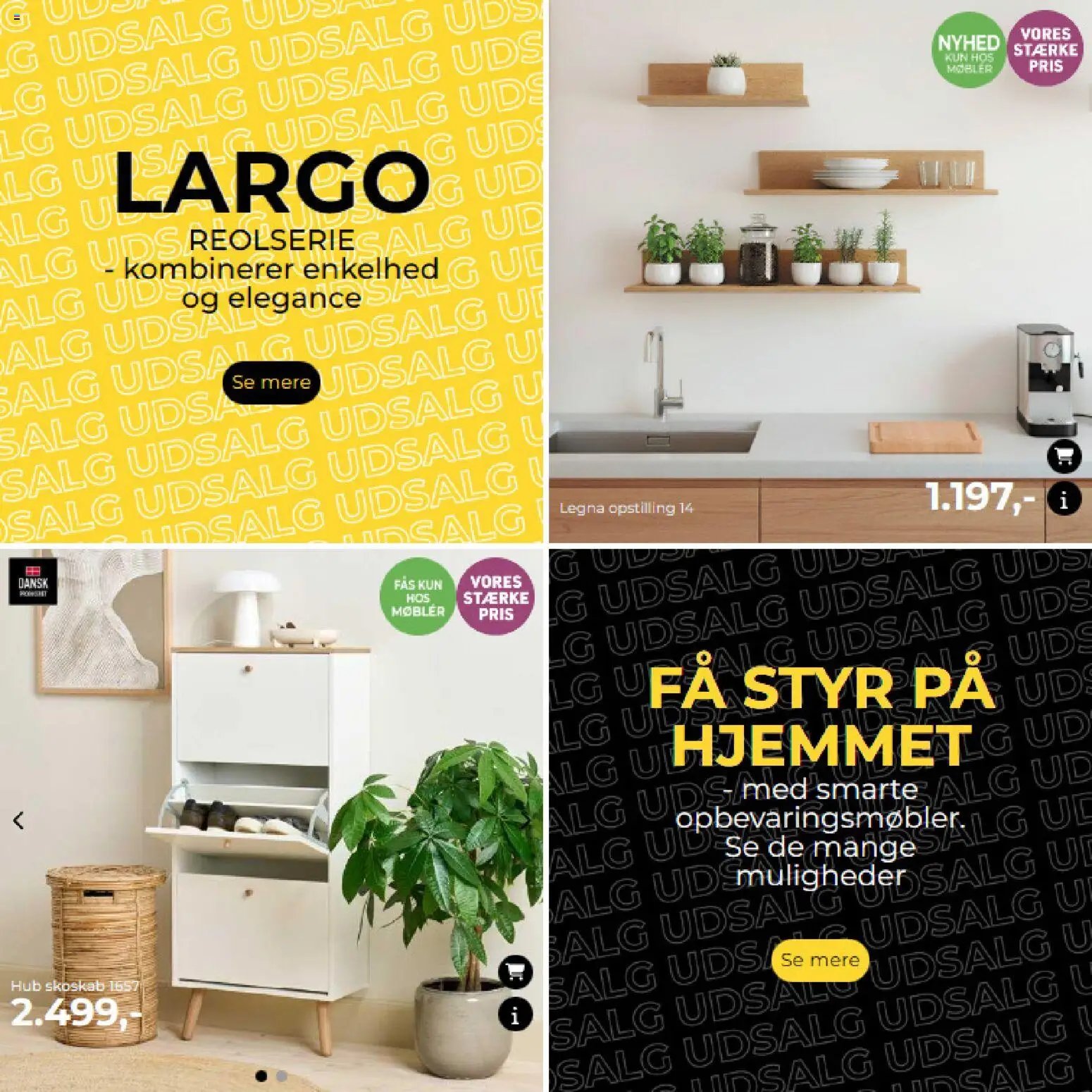 Møblér tilbudsavis fra 22/12/2025 Tilbudsavis