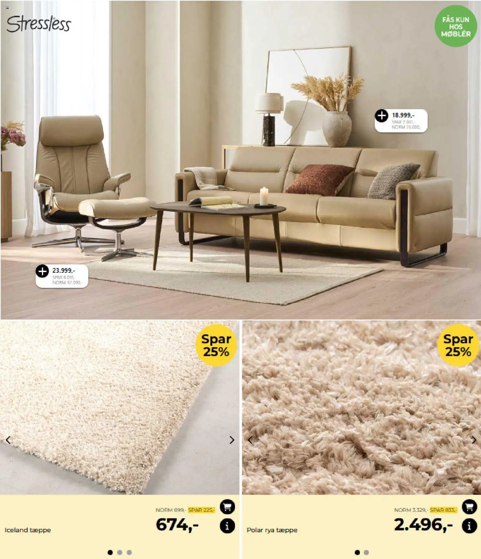 Møblér tilbudsavis fra 22/12/2025 Tilbudsavis