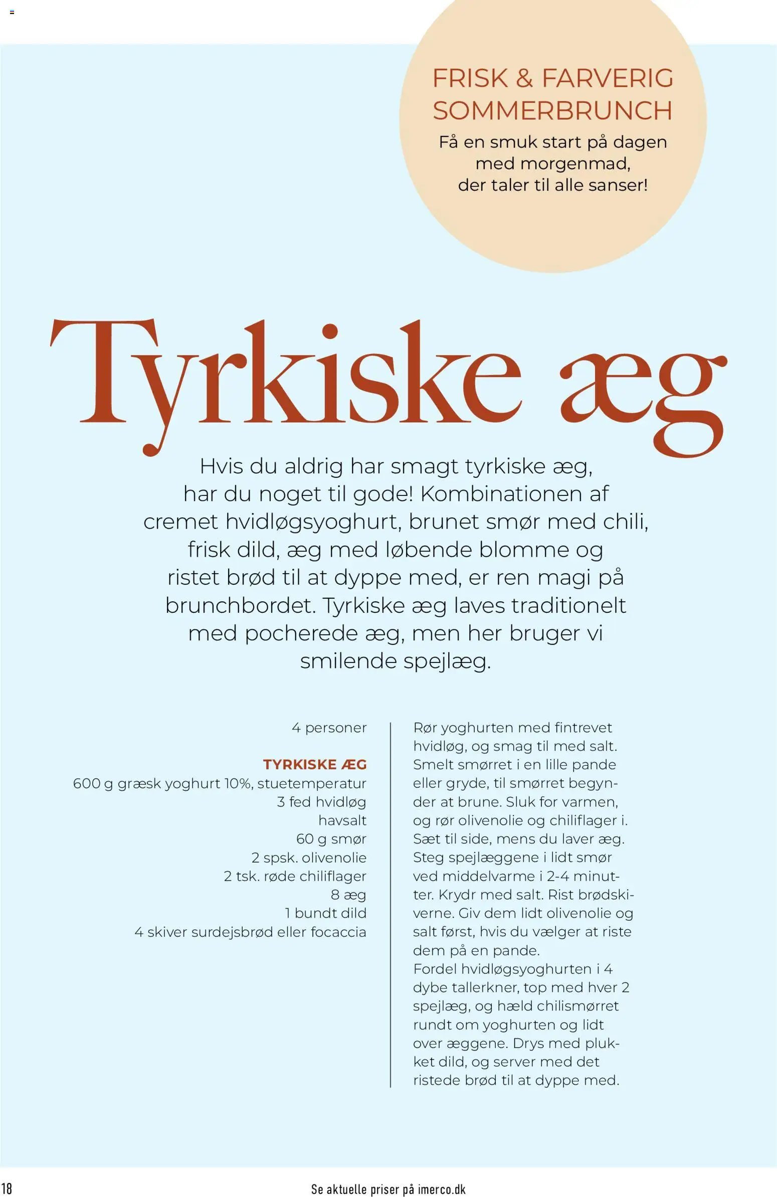 Imerco tilbudsavis fra 14/05/2026 Imerco - Appetit Forår (2026-05-14)