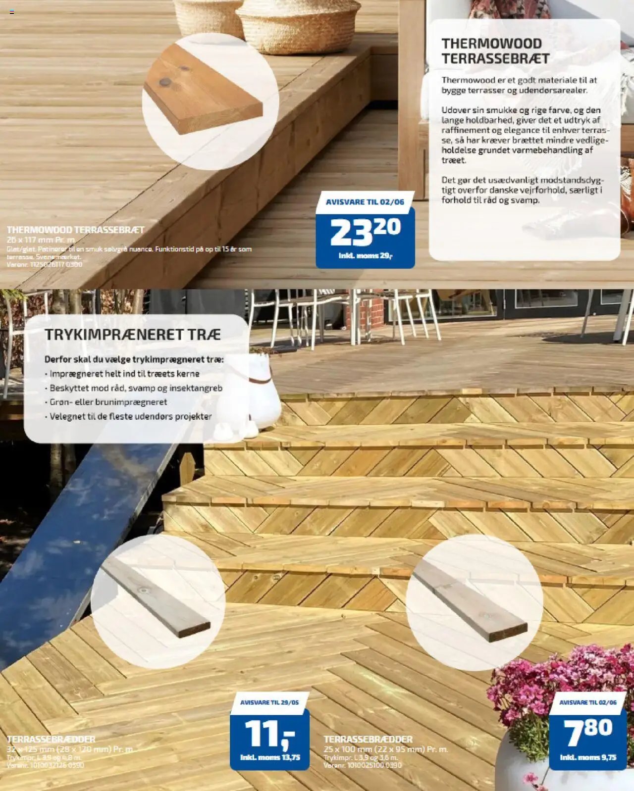 Davidsen tilbudsavis fra 19/05/2024 Terrasse (ekskl.moms)