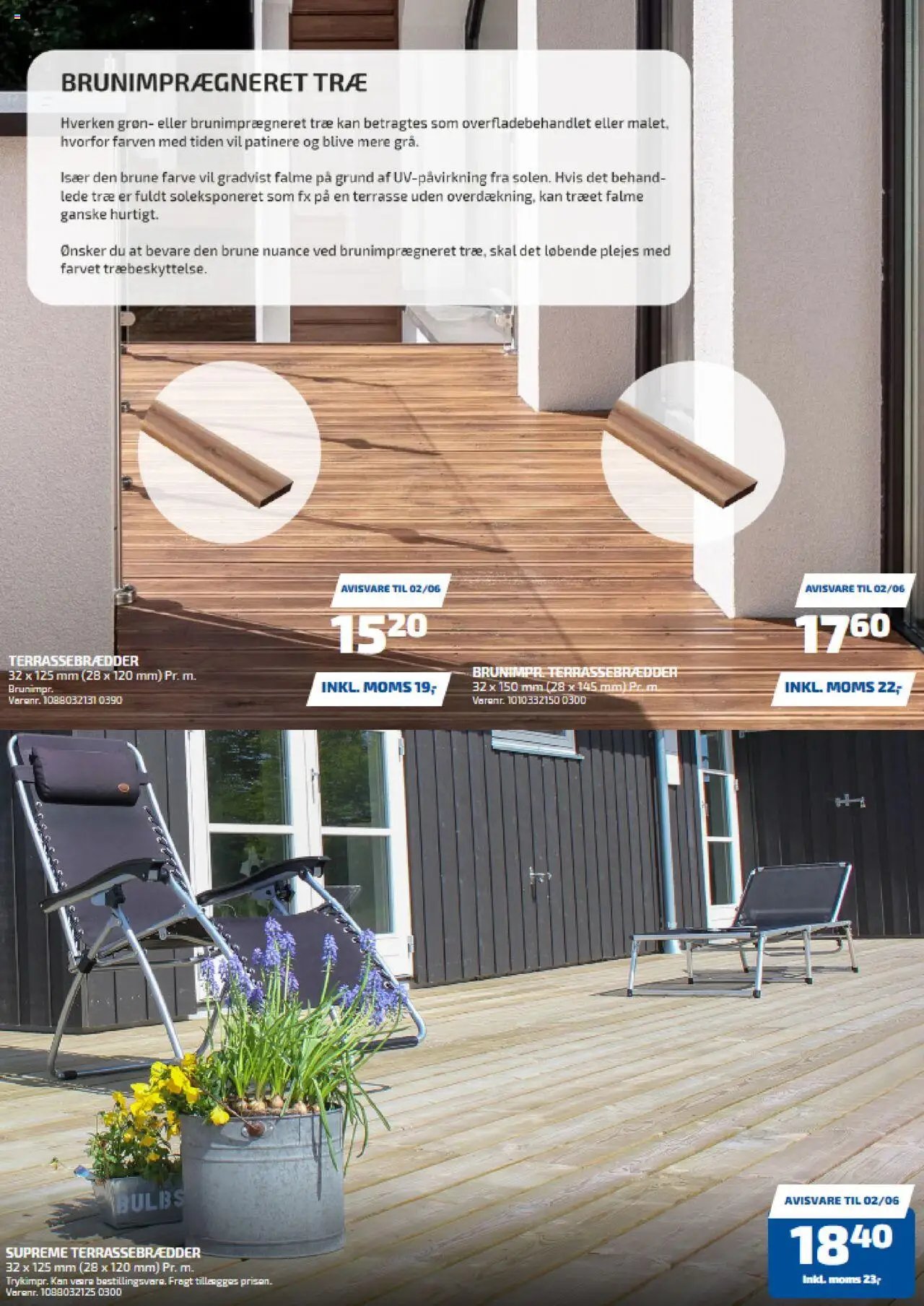 Davidsen tilbudsavis fra 19/05/2024 Terrasse (ekskl.moms)