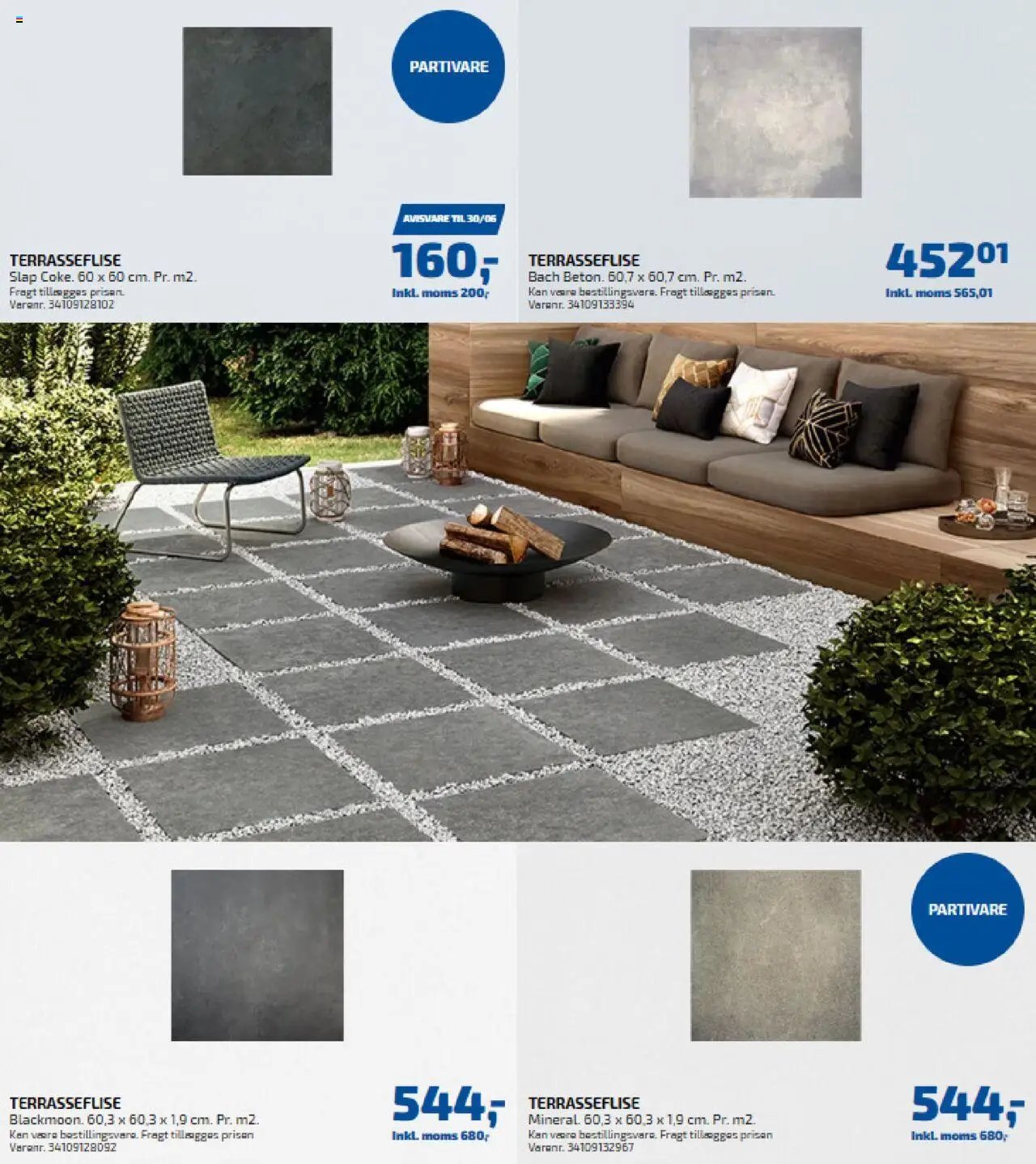 Davidsen tilbudsavis fra 19/05/2024 Terrasse (ekskl.moms)