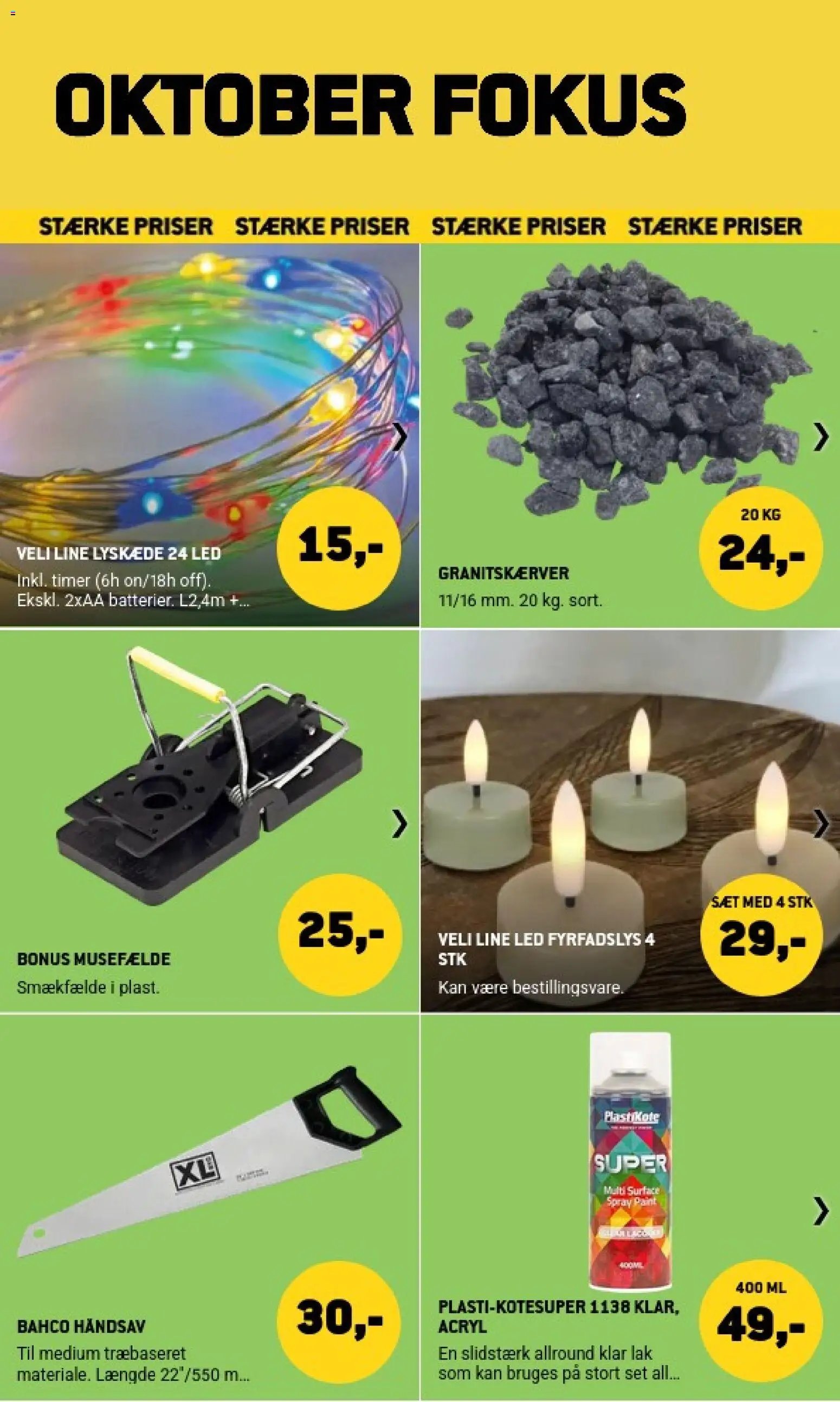 Nye XL-BYG tilbud fra 23/10/2026
