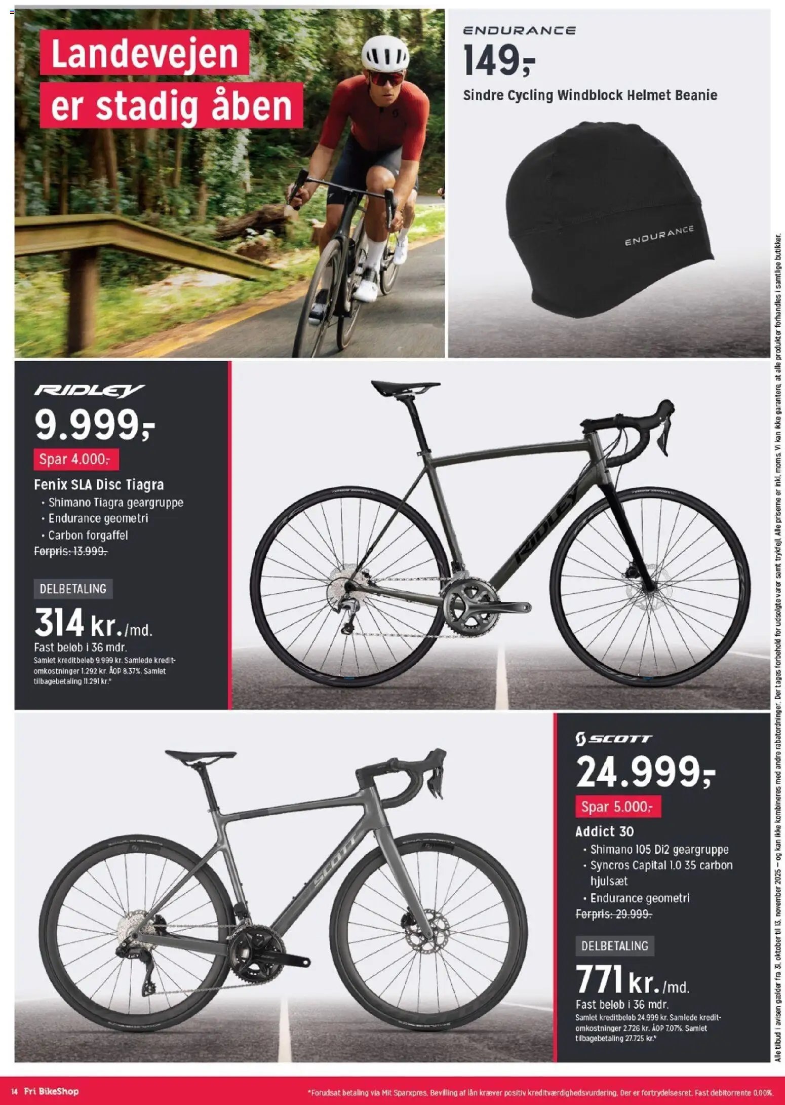 Fri BikeShop tilbudsavis fra 31/10/2025 Tilbudsavis