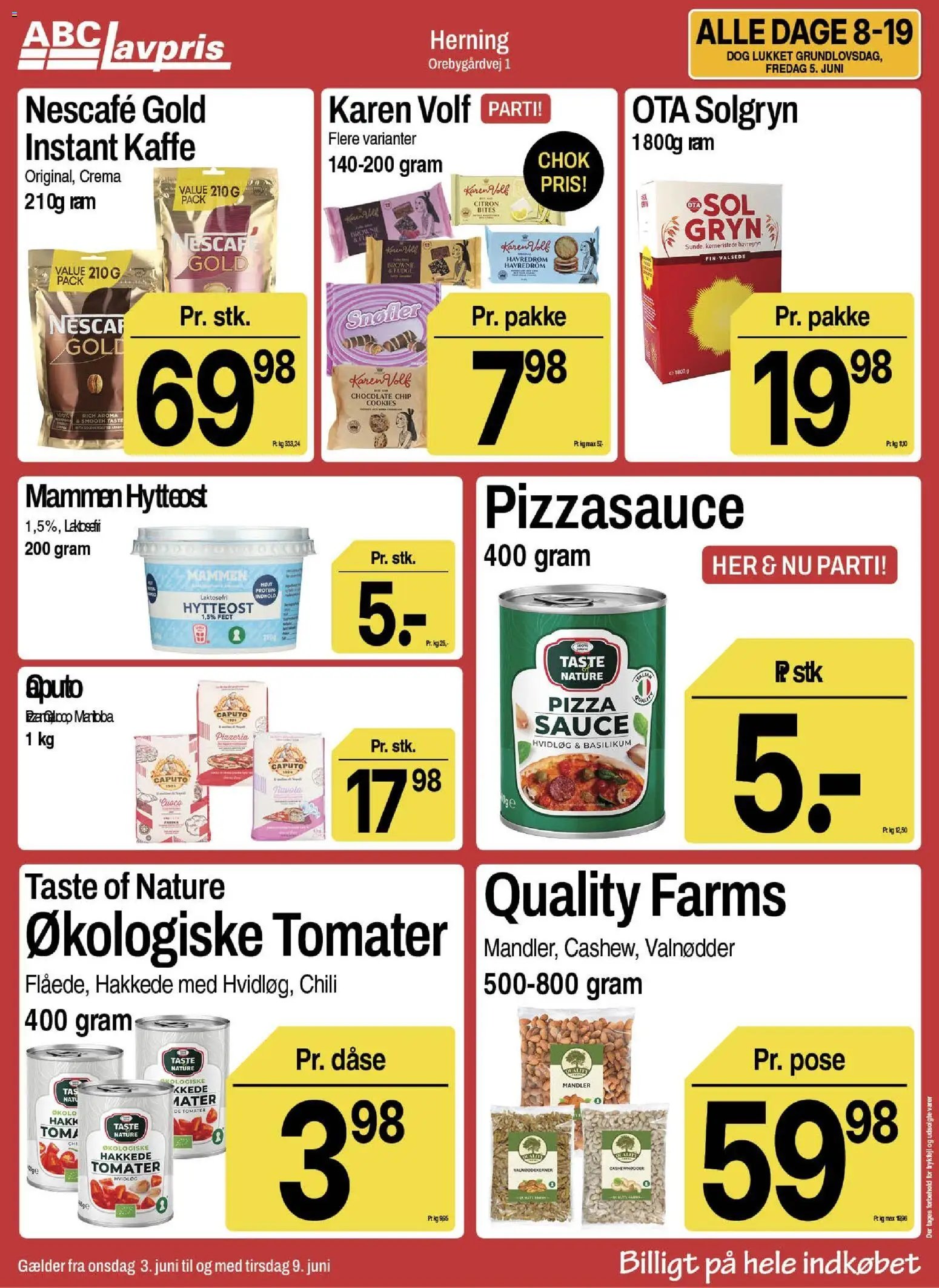 Abc Lavpris tilbudsavis fra 03/06/2026 Abc Lavpris - Herning