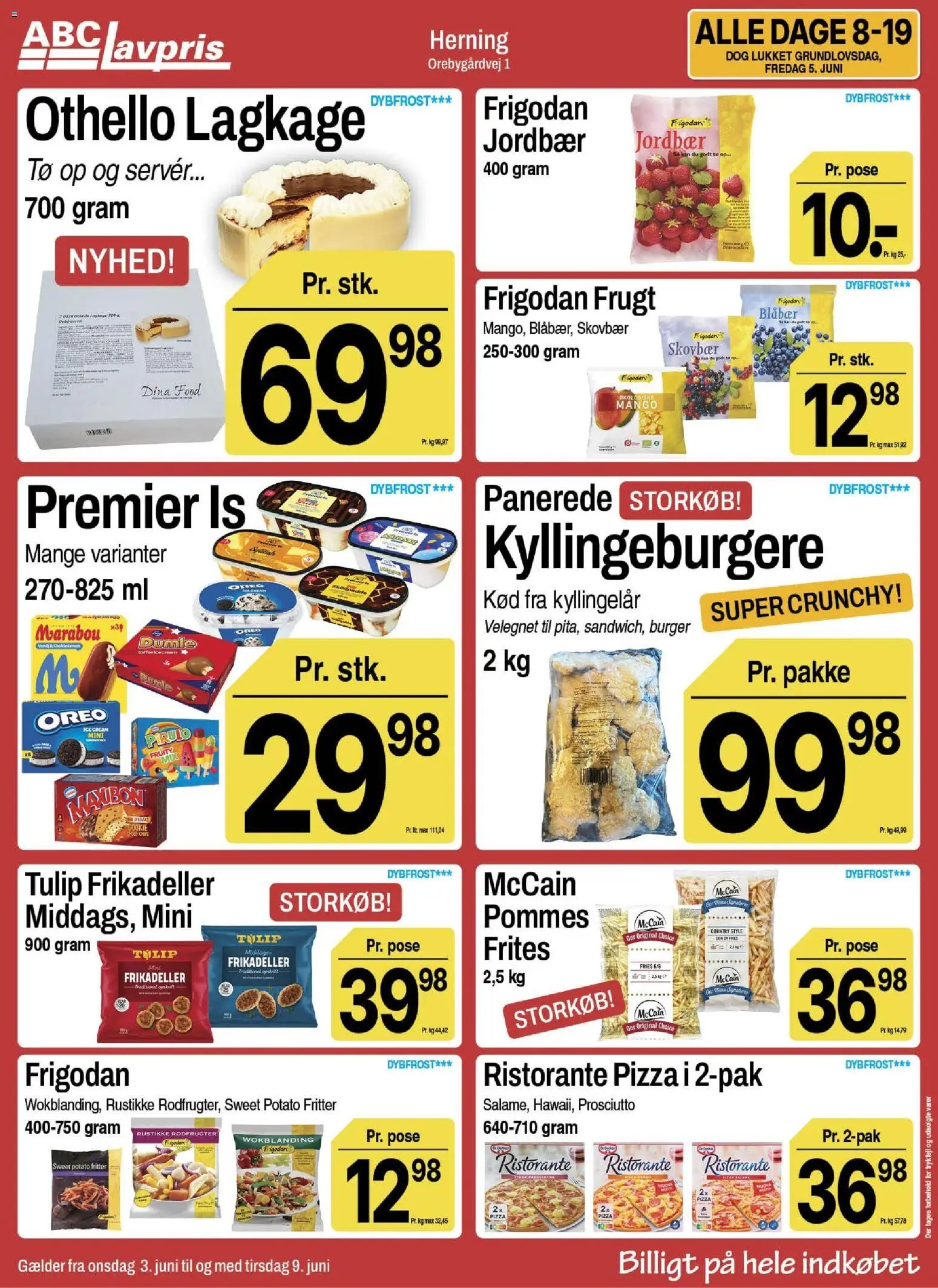 Abc Lavpris tilbudsavis fra 03/06/2026 Abc Lavpris - Herning
