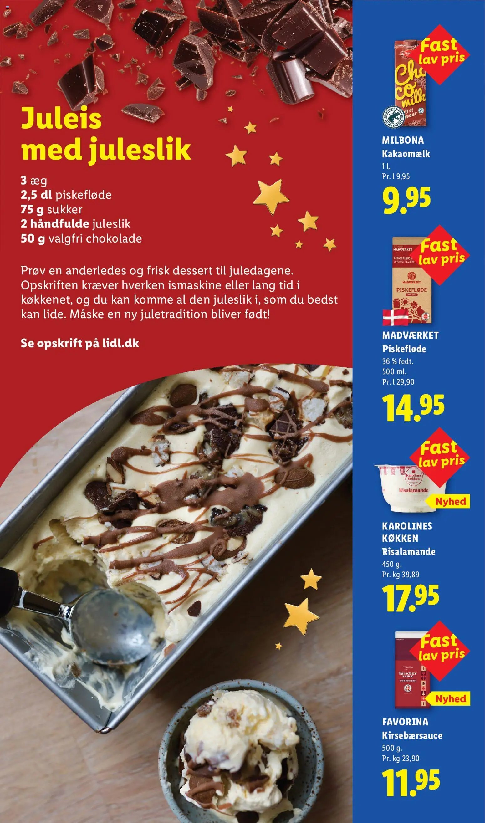 Nye Lidl tilbud fra 25/10/2026