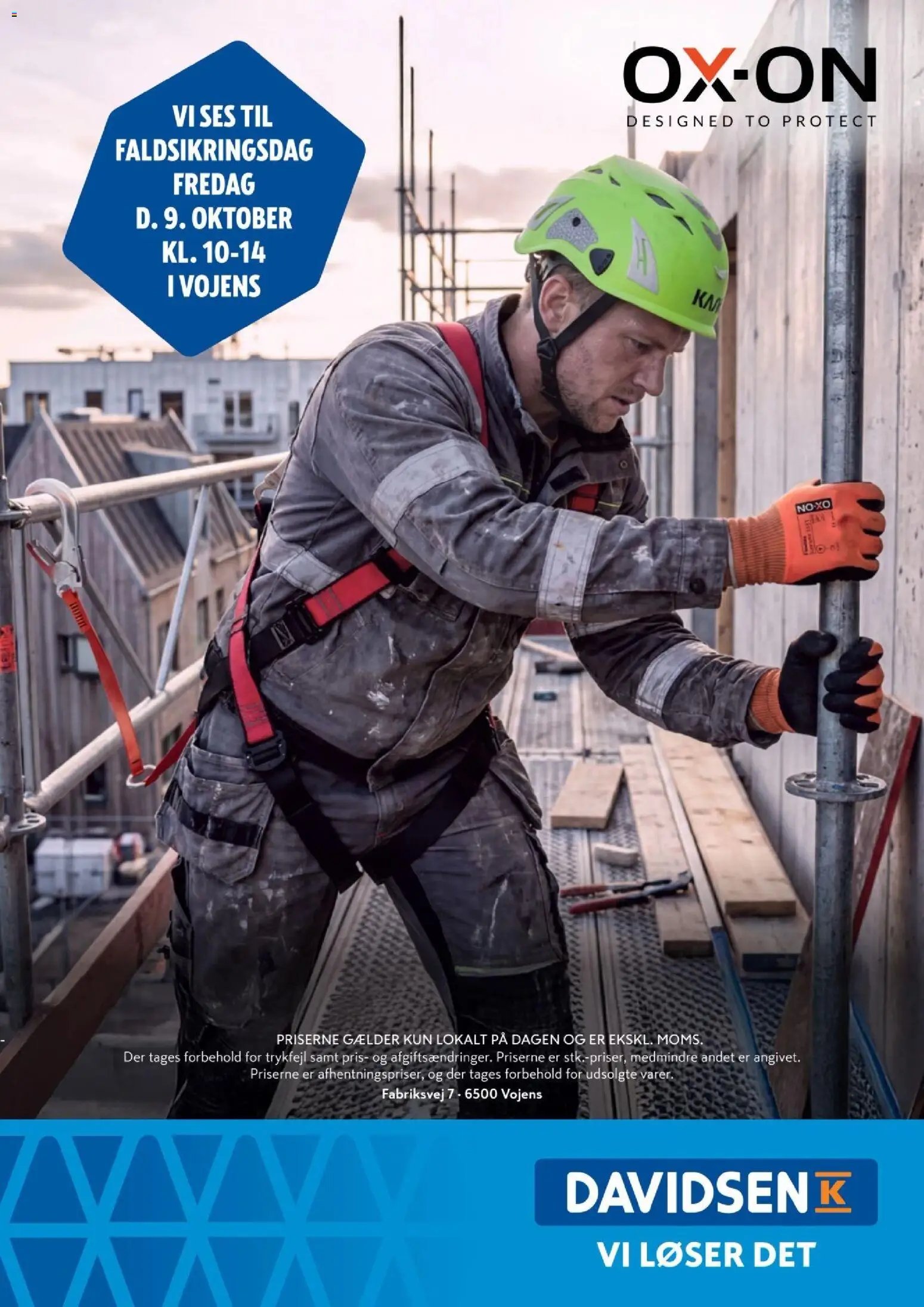Davidsen tilbudsavis fra 09/10/2026 Davidsen - Faldsikring Vojens