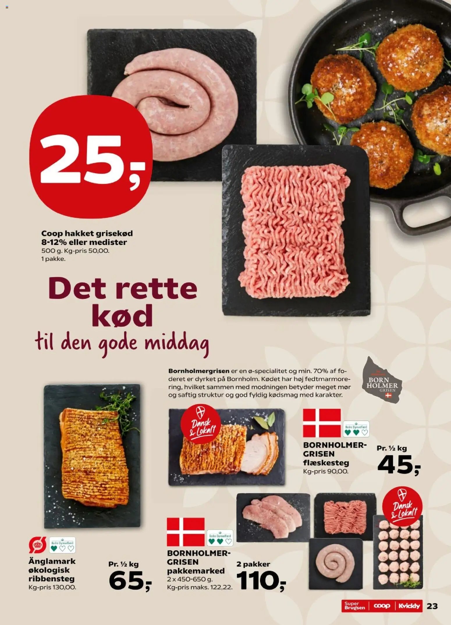 Nye Super Brugsen tilbud fra 23/10/2026
