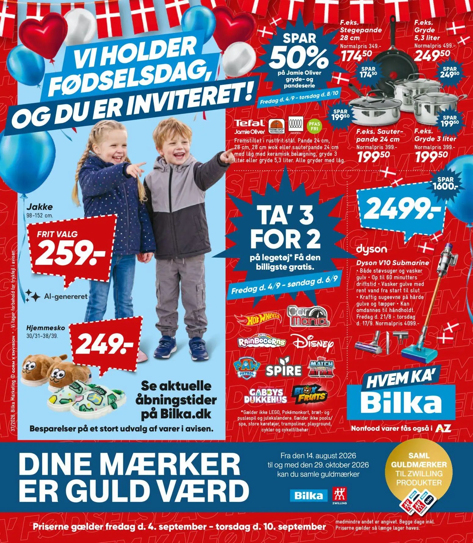 Bilka tilbudsavis fra 04/09/2026 Bilka - Nonfood