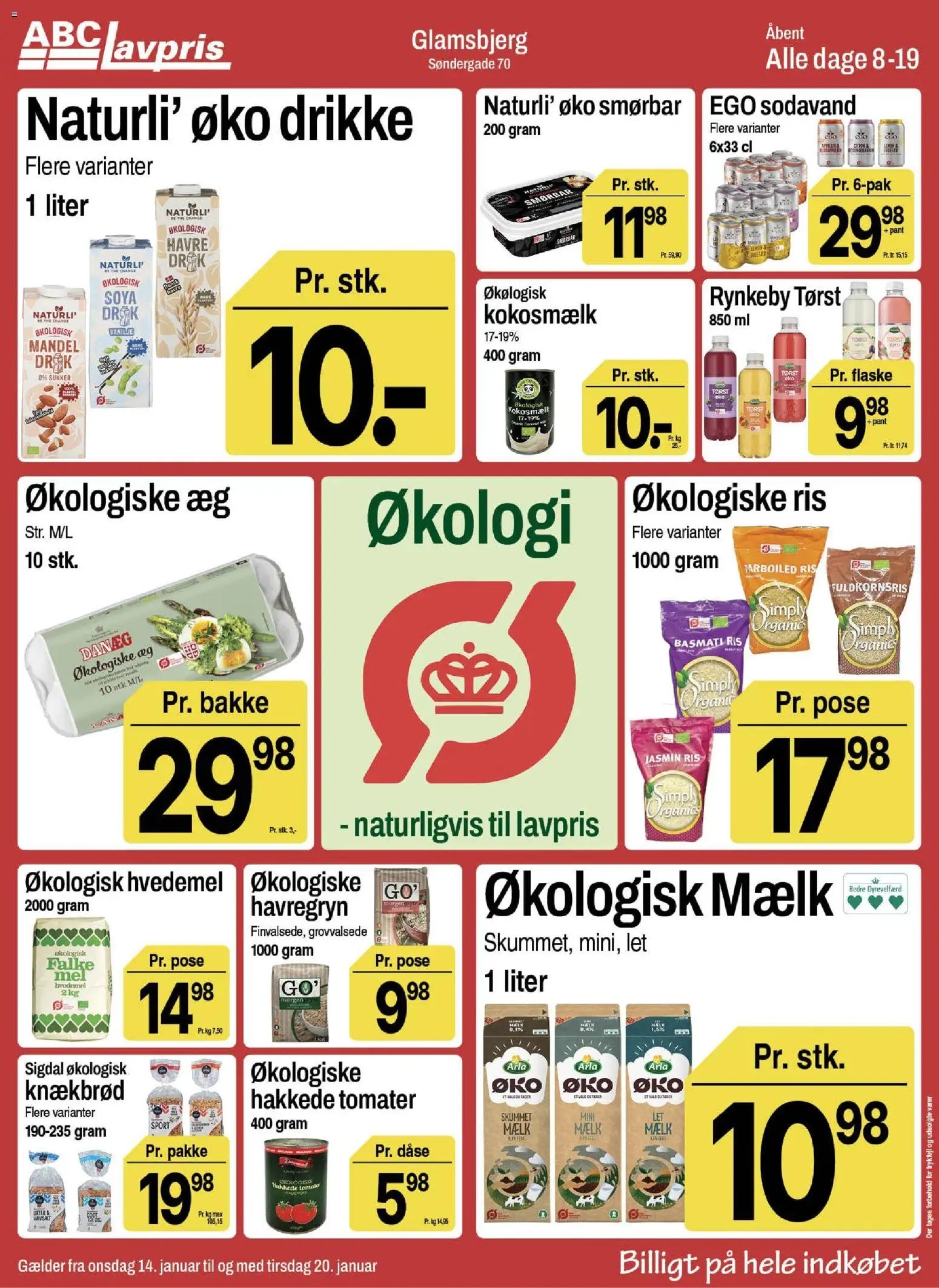 Abc Lavpris tilbudsavis fra 14/01/2026 Glamsbjerg