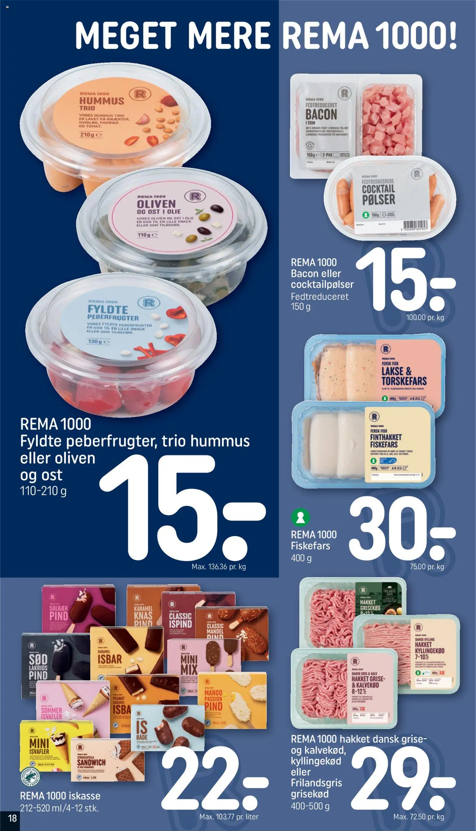 Rema 1000 tilbudsavis fra 21/06/2026 Rema 1000 - Tilbudsavis uge 26