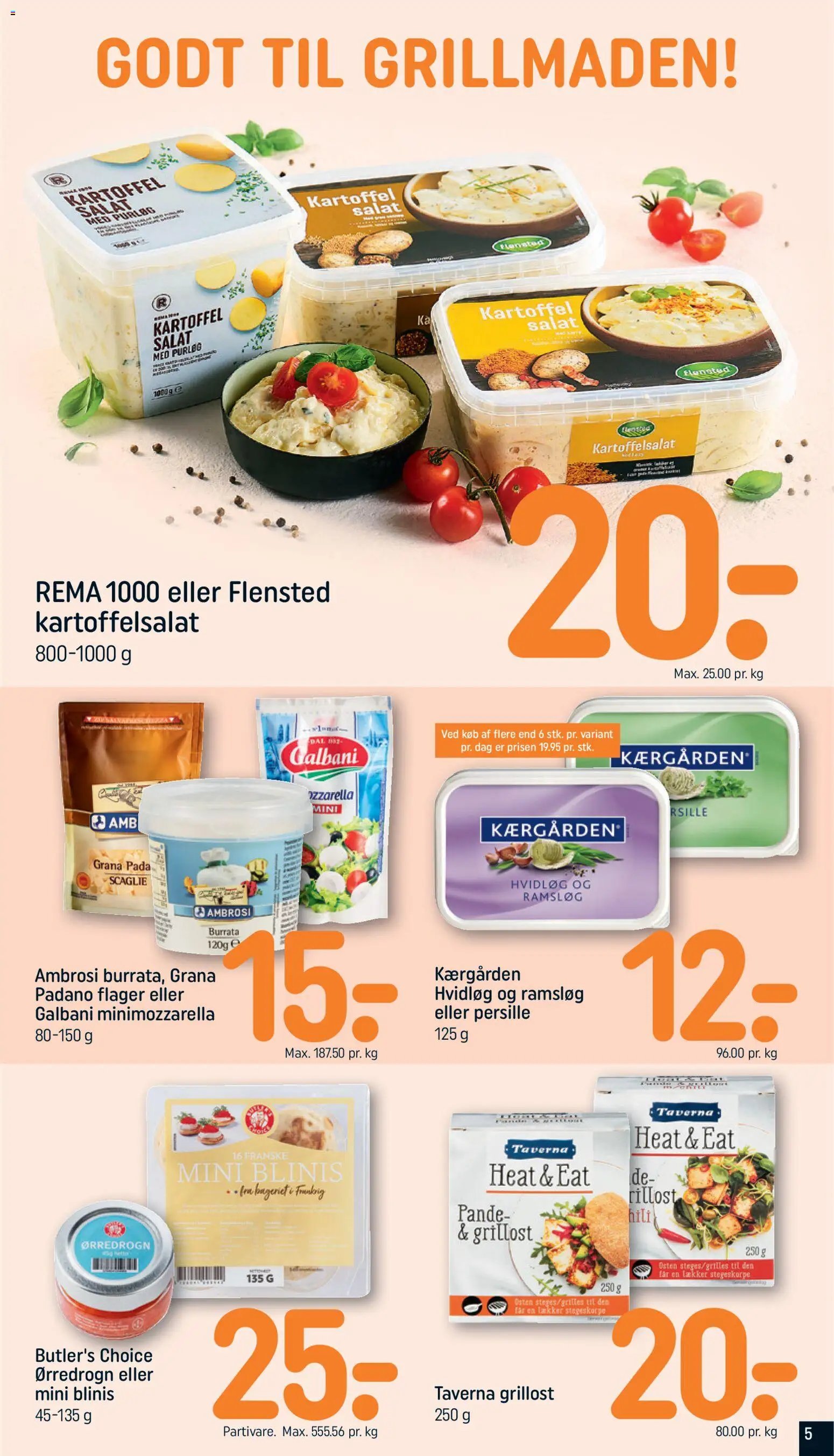Rema 1000 tilbudsavis fra 21/06/2026 Rema 1000 - Tilbudsavis uge 26