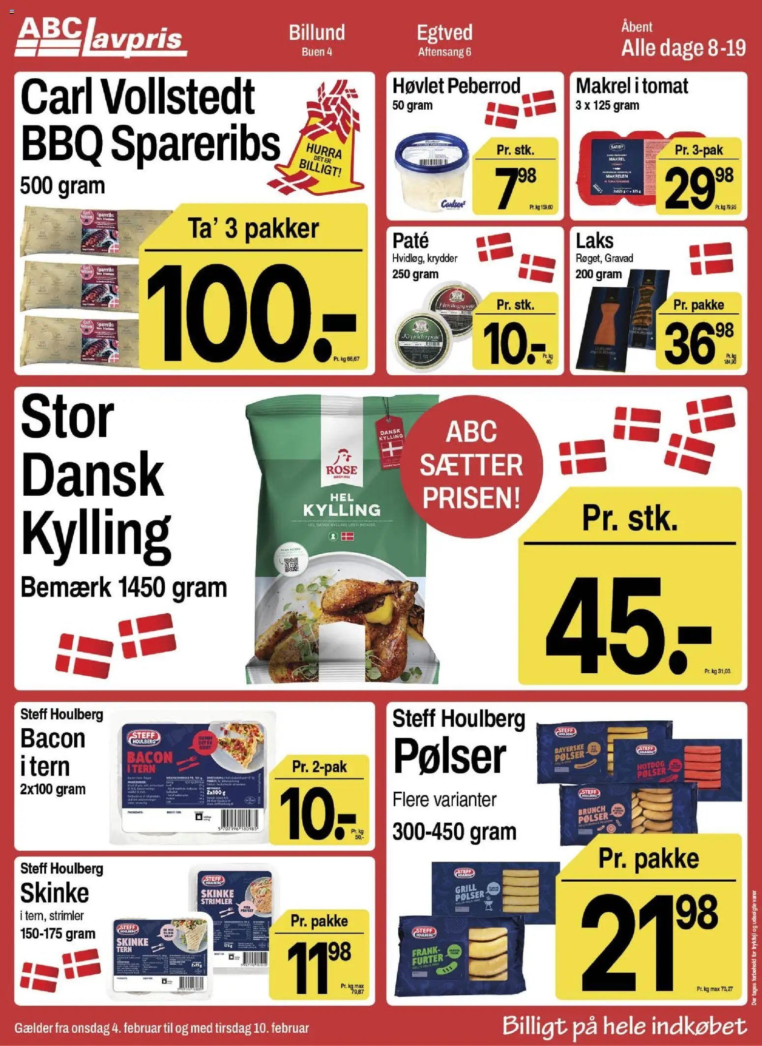 Abc Lavpris tilbudsavis fra 04/02/2026 Billund
