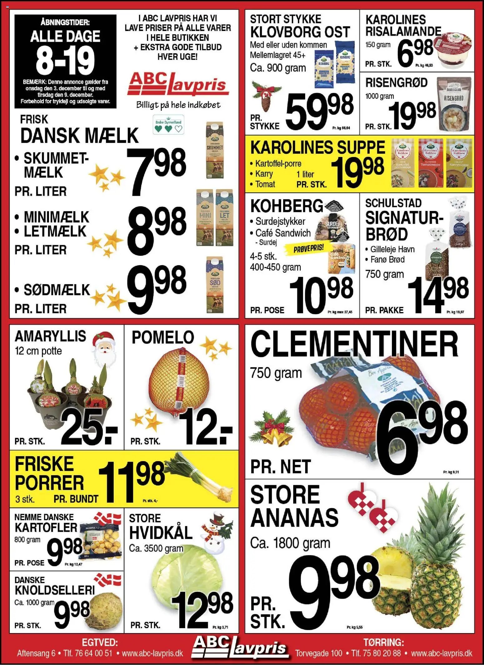 Abc Lavpris tilbudsavis fra 03/12/2025 Egtved