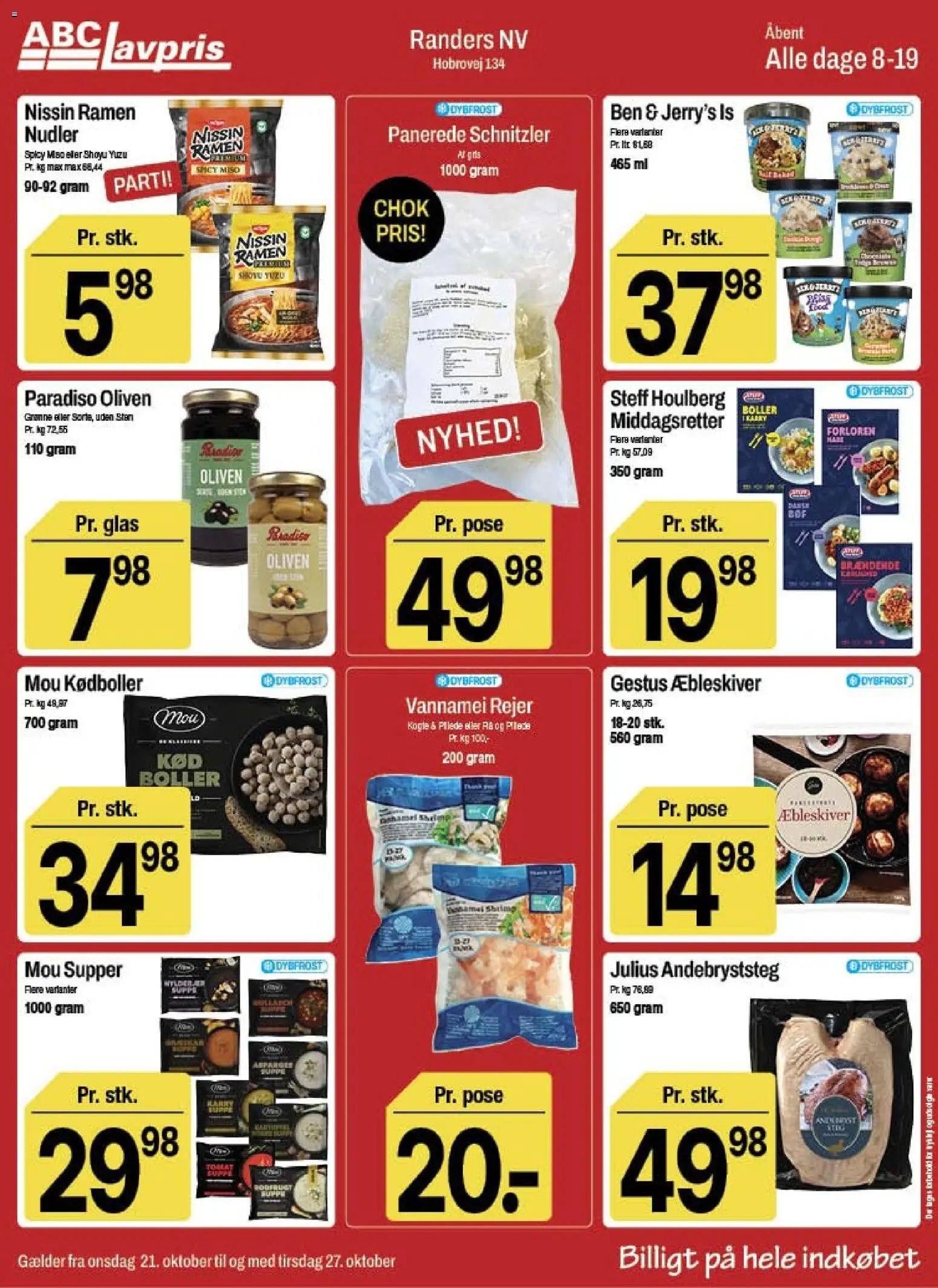 Nye Abc Lavpris tilbud fra 21/10/2026