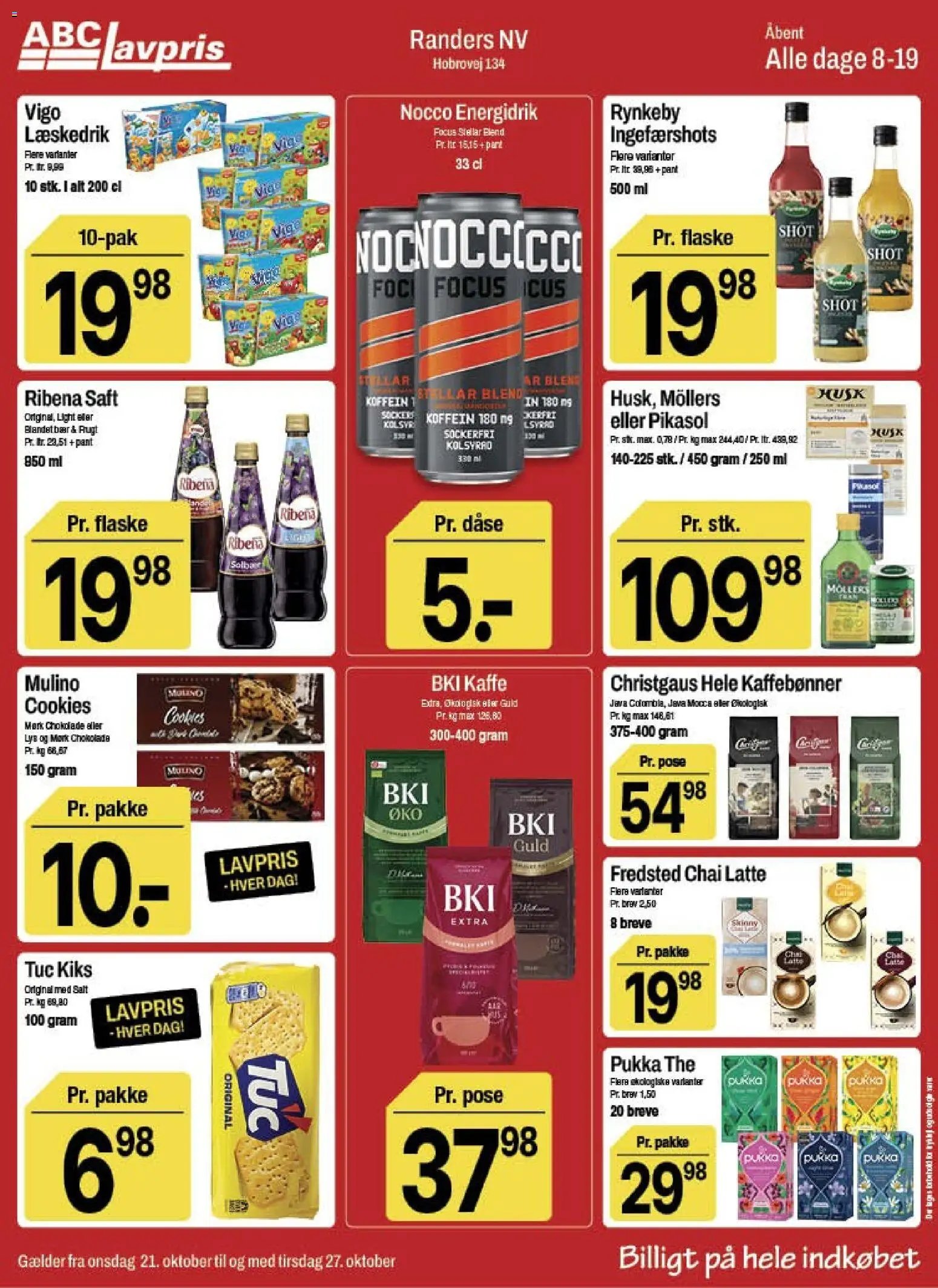 Nye Abc Lavpris tilbud fra 21/10/2026