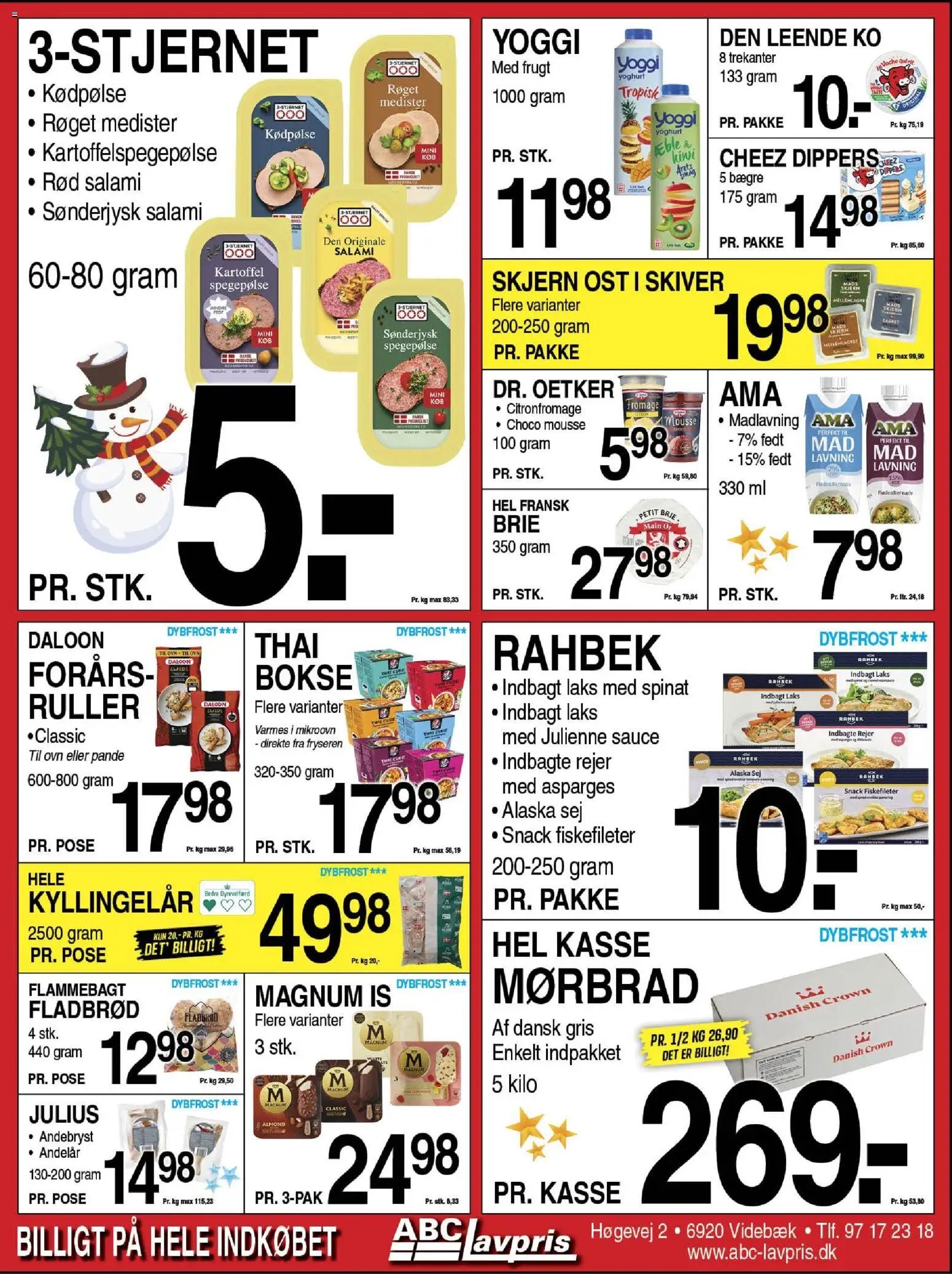 Abc Lavpris tilbudsavis fra 03/12/2025 Videbæk