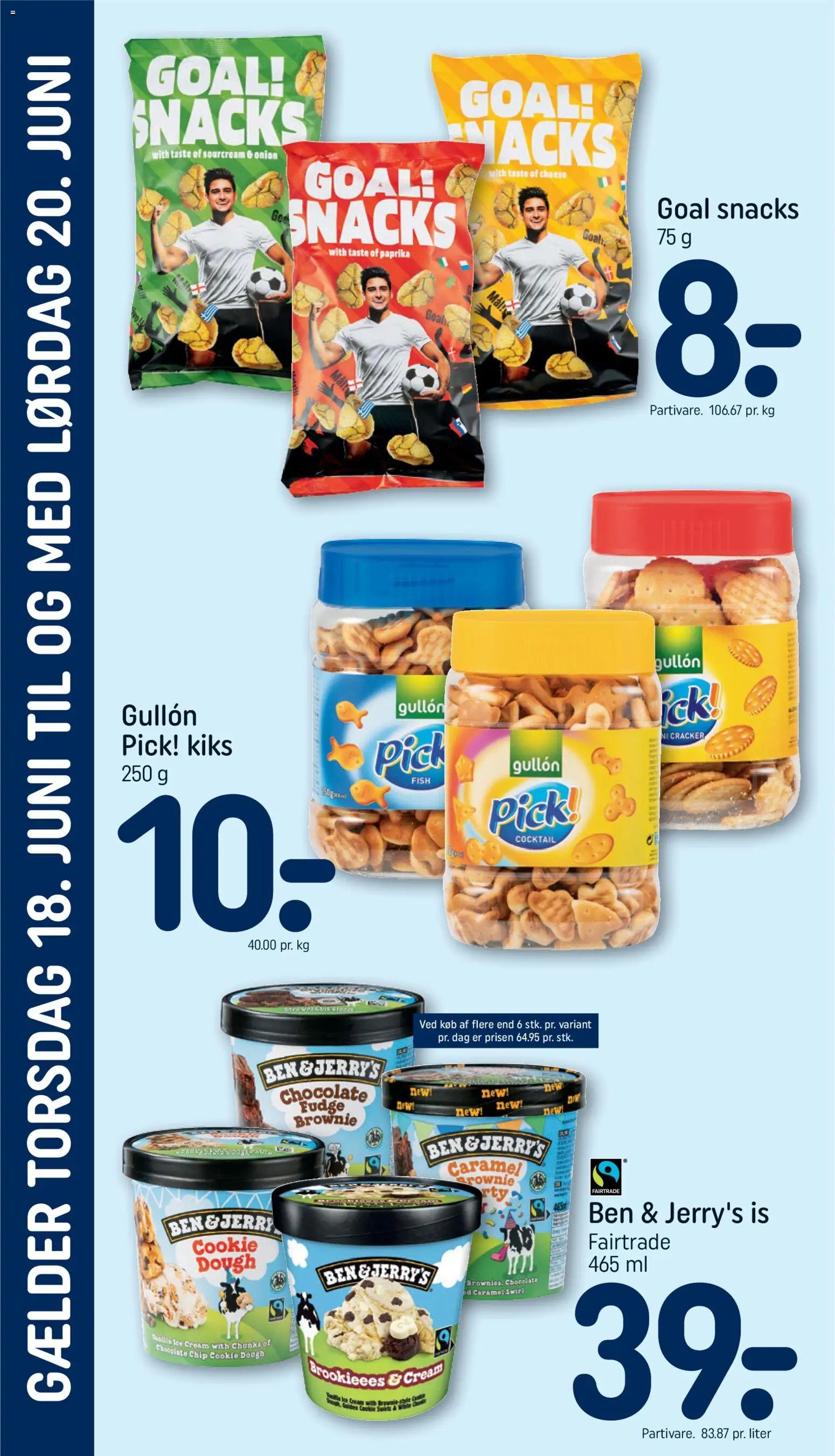 Rema 1000 tilbudsavis fra 18/06/2026 Rema 1000 - Uge 25 Indstik