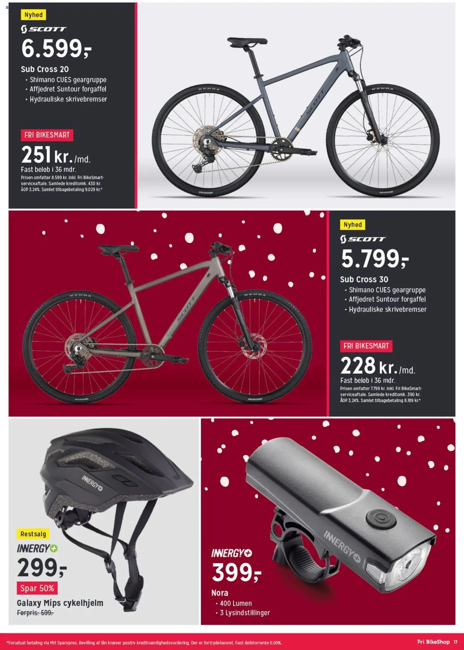 Fri BikeShop tilbudsavis fra 01/12/2025 Tilbudsavis