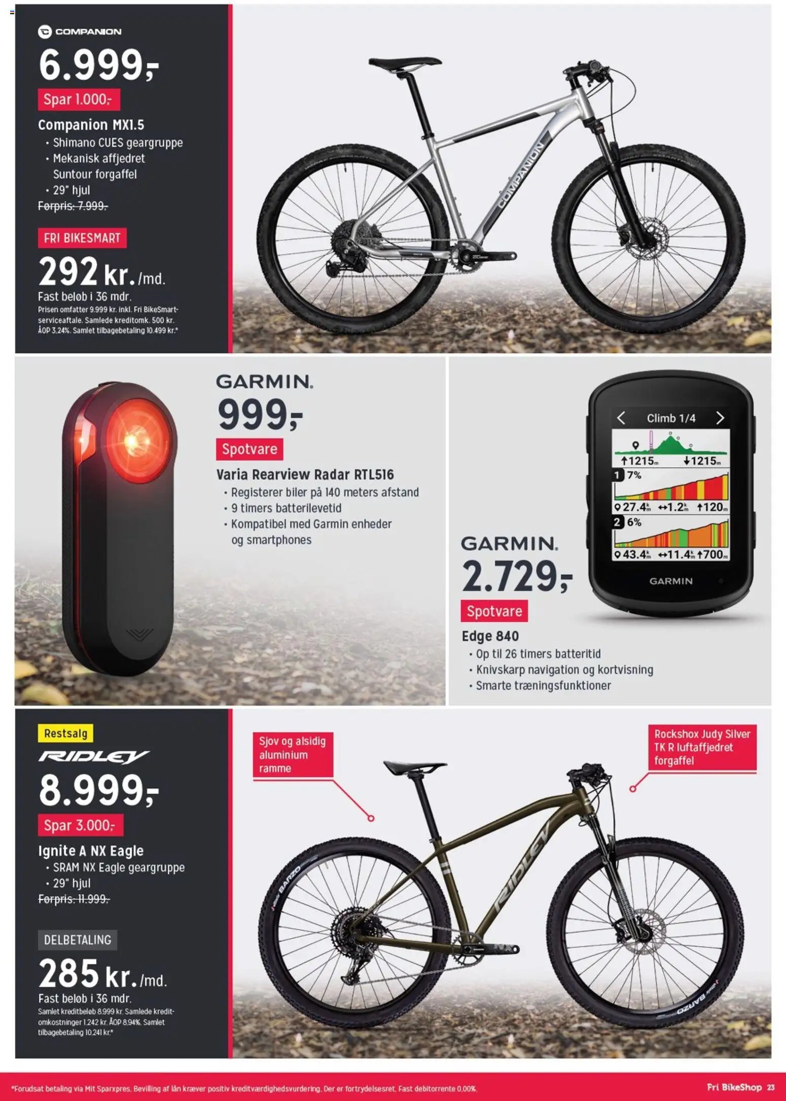 Fri BikeShop tilbudsavis fra 01/12/2025 Tilbudsavis