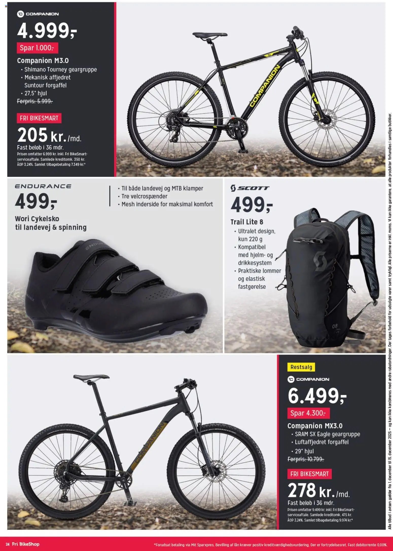 Fri BikeShop tilbudsavis fra 01/12/2025 Tilbudsavis