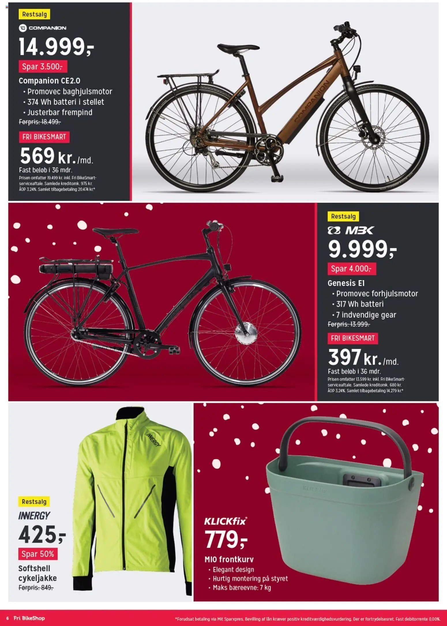 Fri BikeShop tilbudsavis fra 01/12/2025 Tilbudsavis
