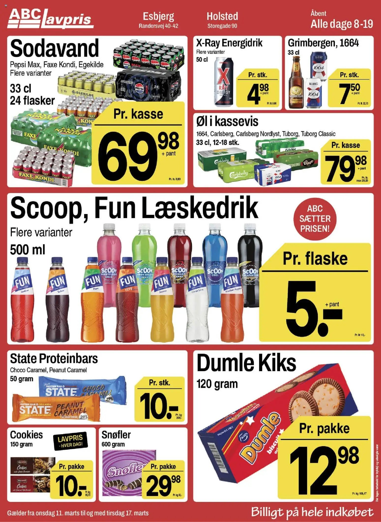 Abc Lavpris tilbudsavis fra 11/03/2026 Abc Lavpris - Esbjerg