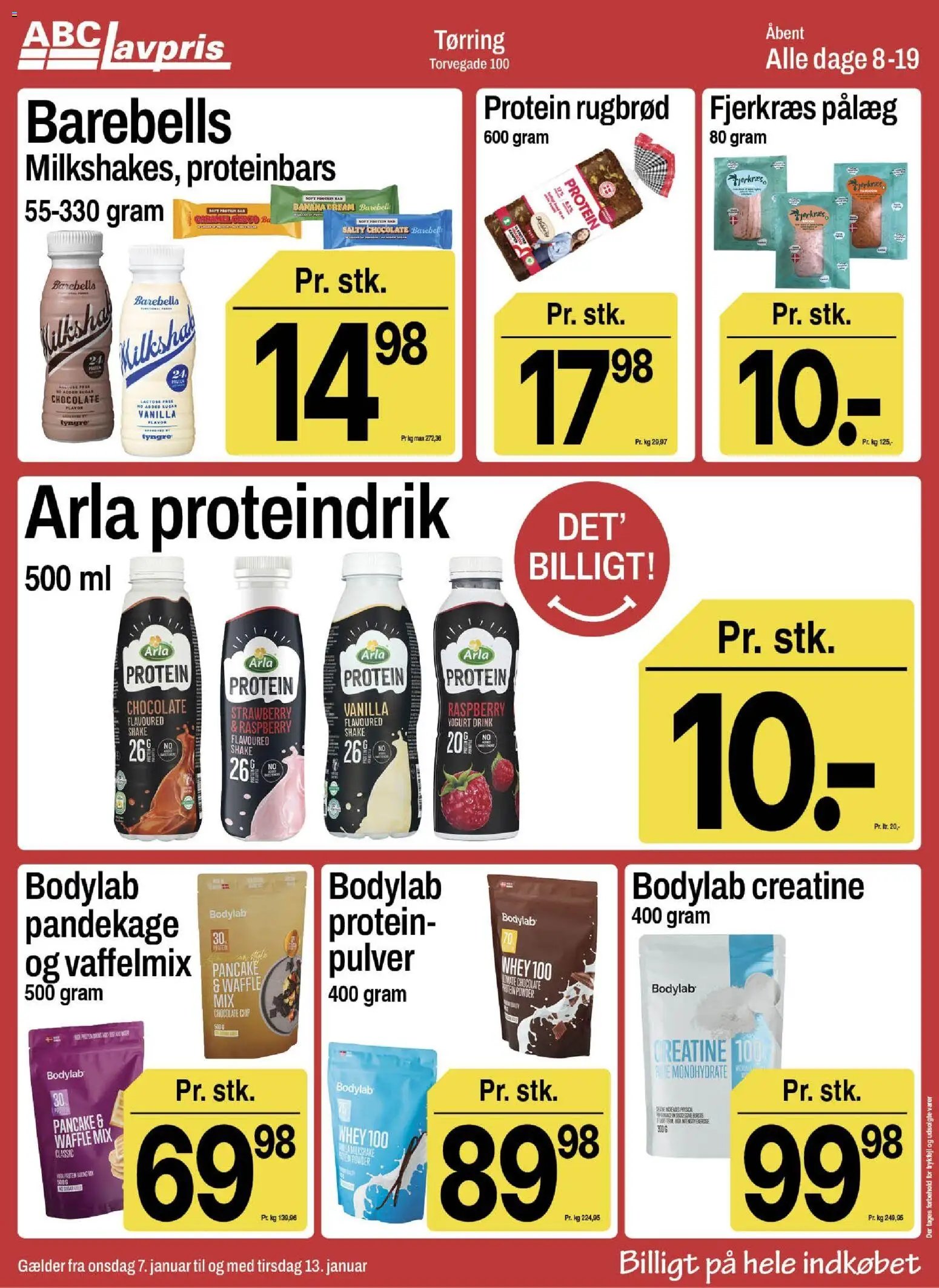 Abc Lavpris tilbudsavis fra 07/01/2026 Tørring