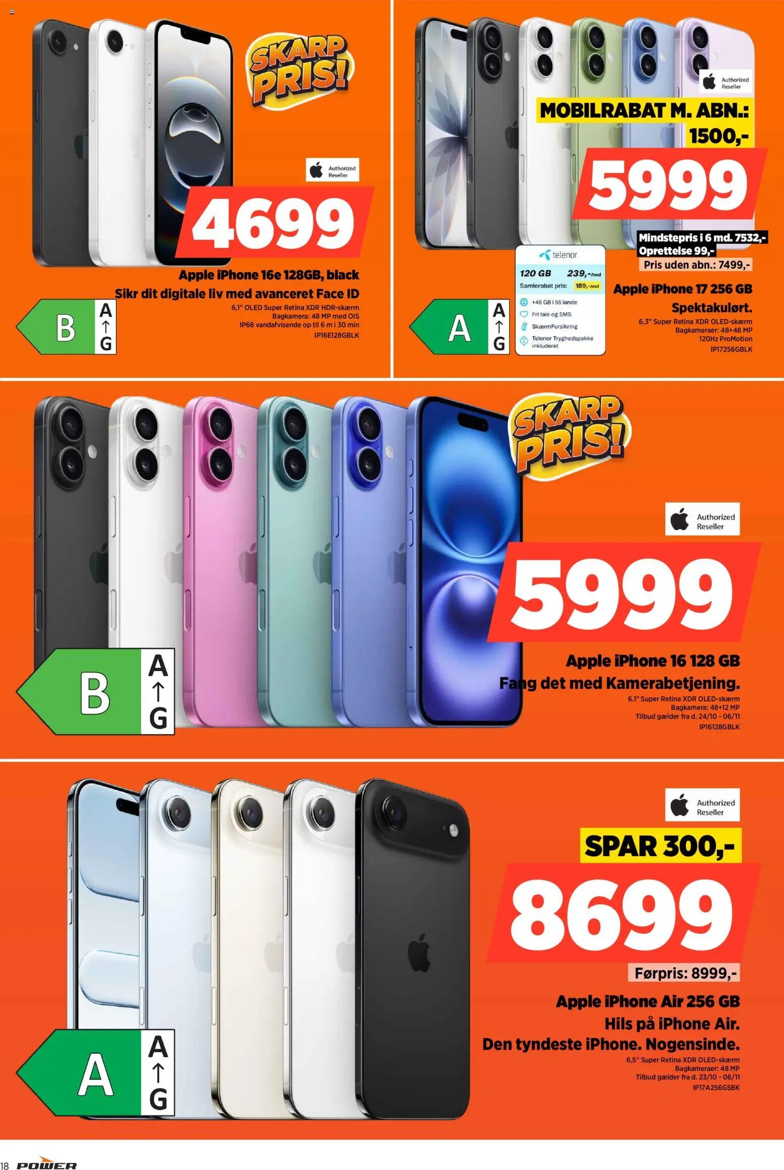 Power tilbudsavis fra 24/10/2025 Low weeks