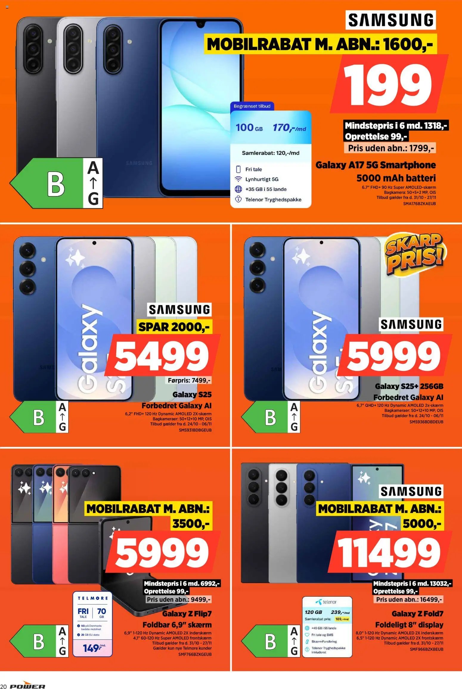 Power tilbudsavis fra 24/10/2025 Low weeks