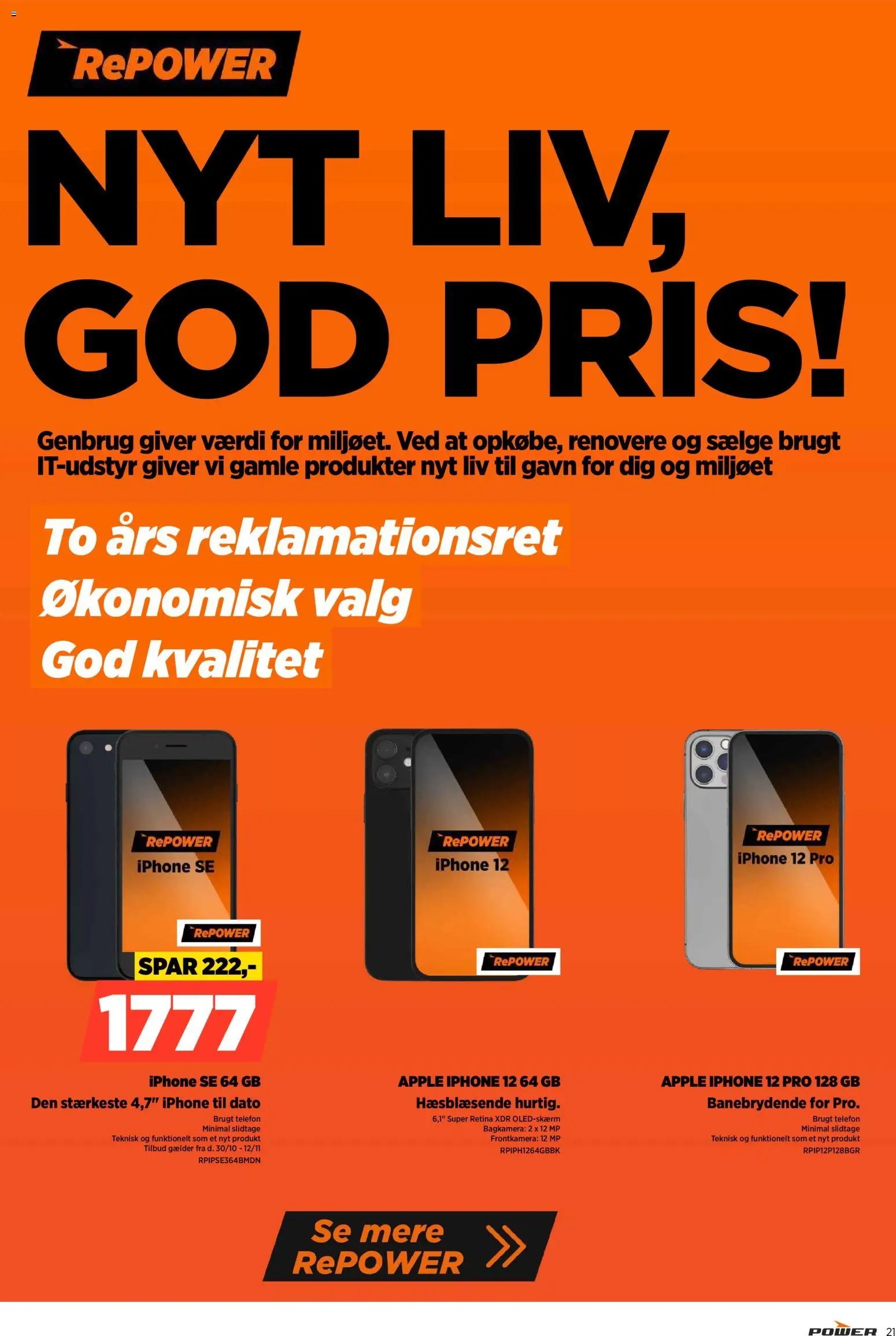 Power tilbudsavis fra 24/10/2025 Low weeks