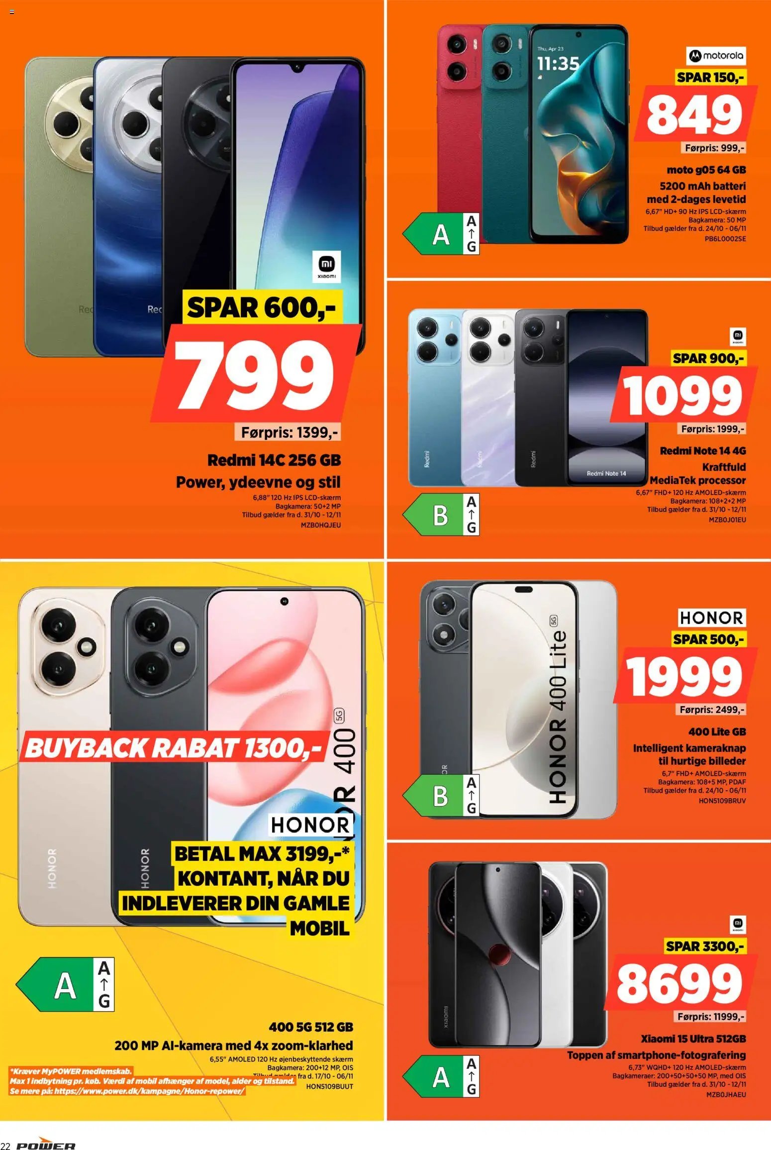 Power tilbudsavis fra 24/10/2025 Low weeks