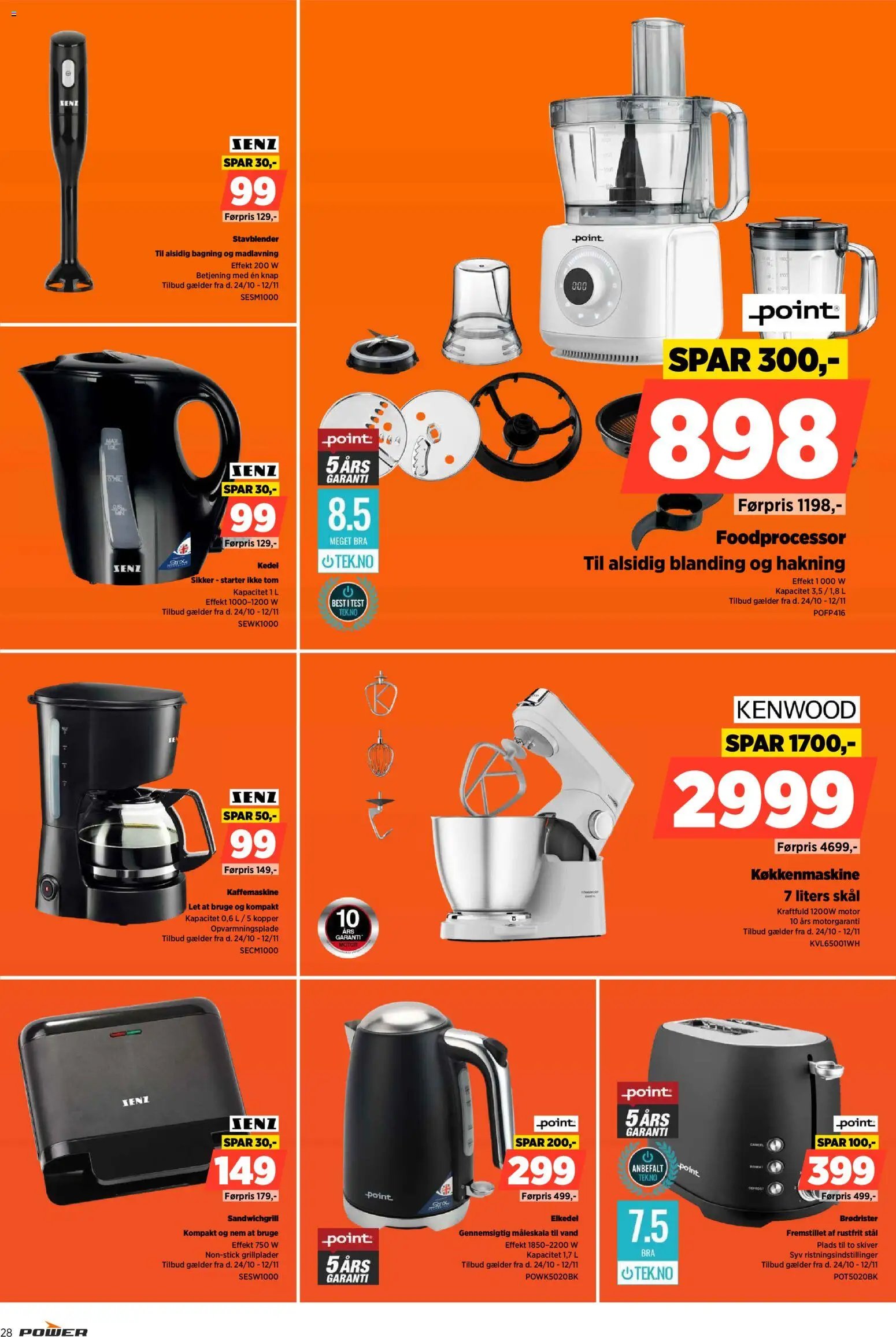 Power tilbudsavis fra 24/10/2025 Low weeks