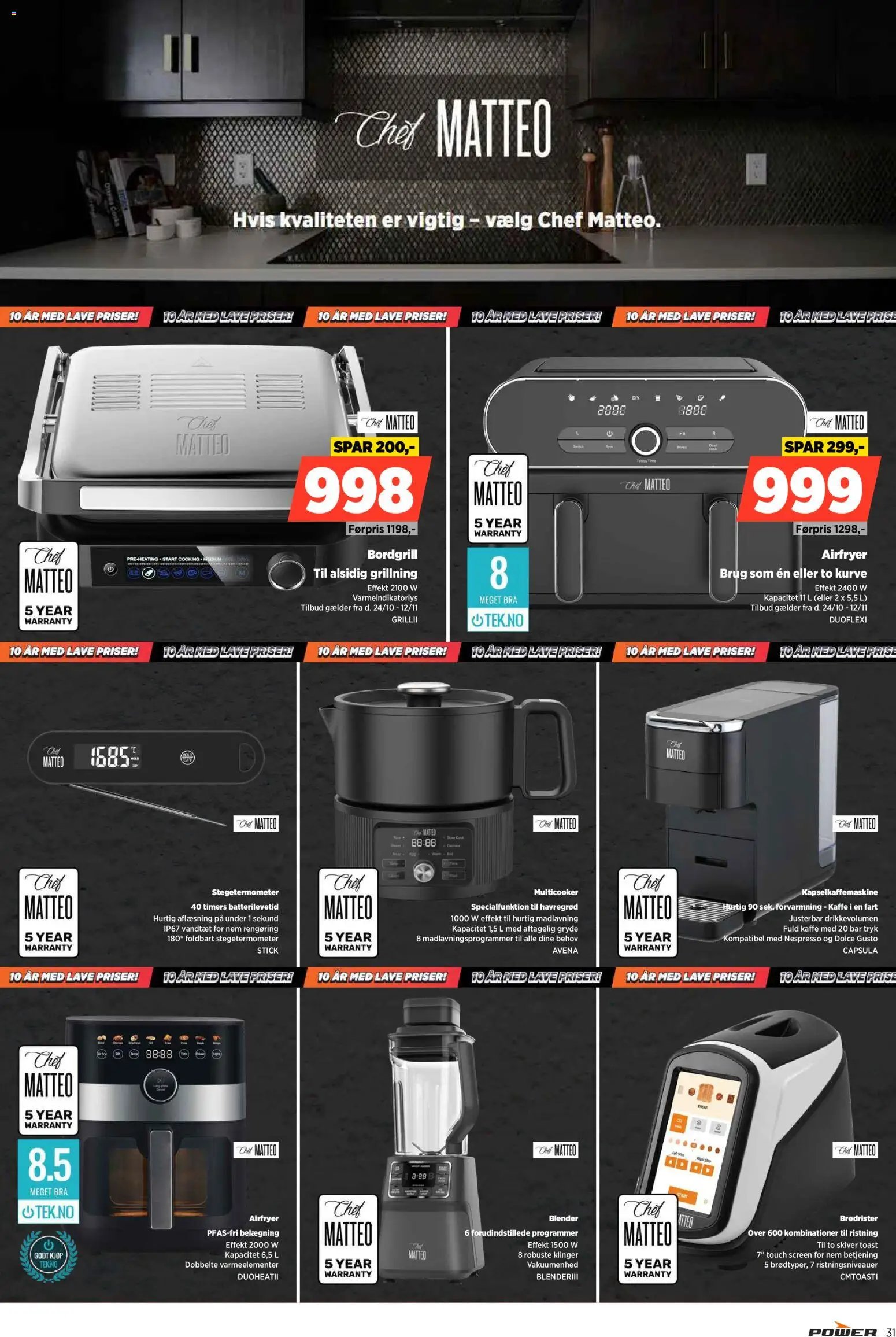 Power tilbudsavis fra 24/10/2025 Low weeks