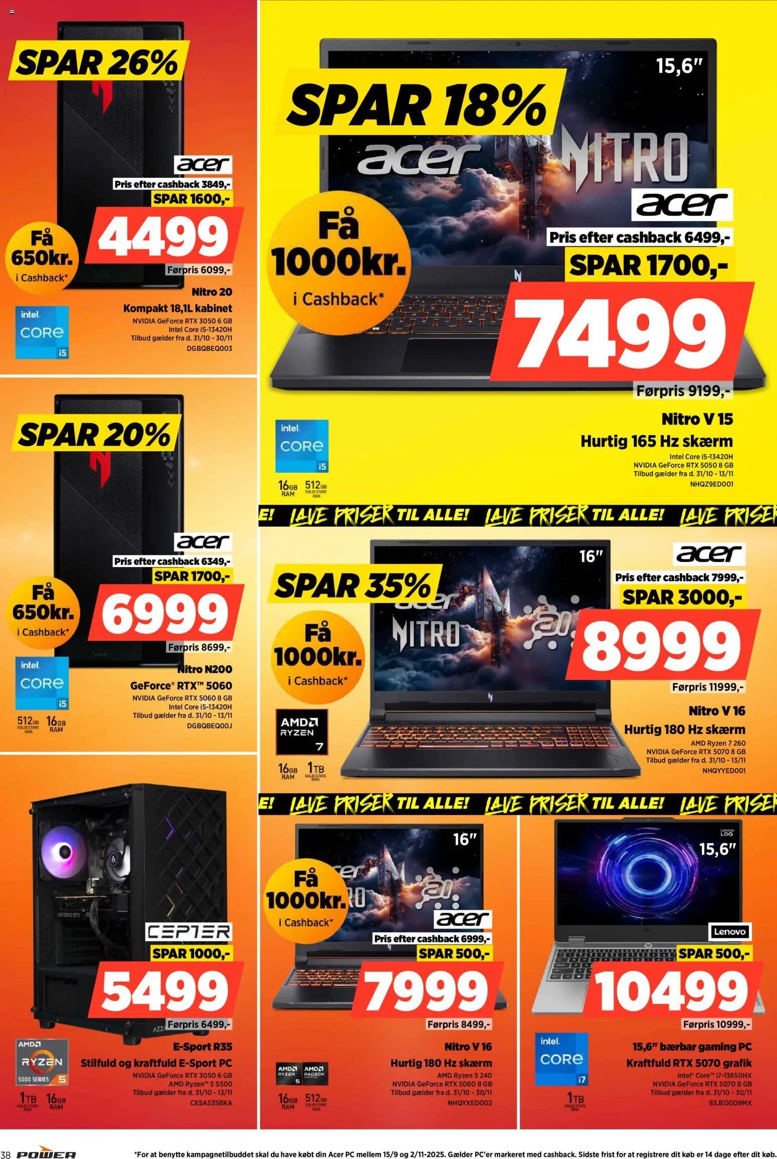 Power tilbudsavis fra 24/10/2025 Low weeks