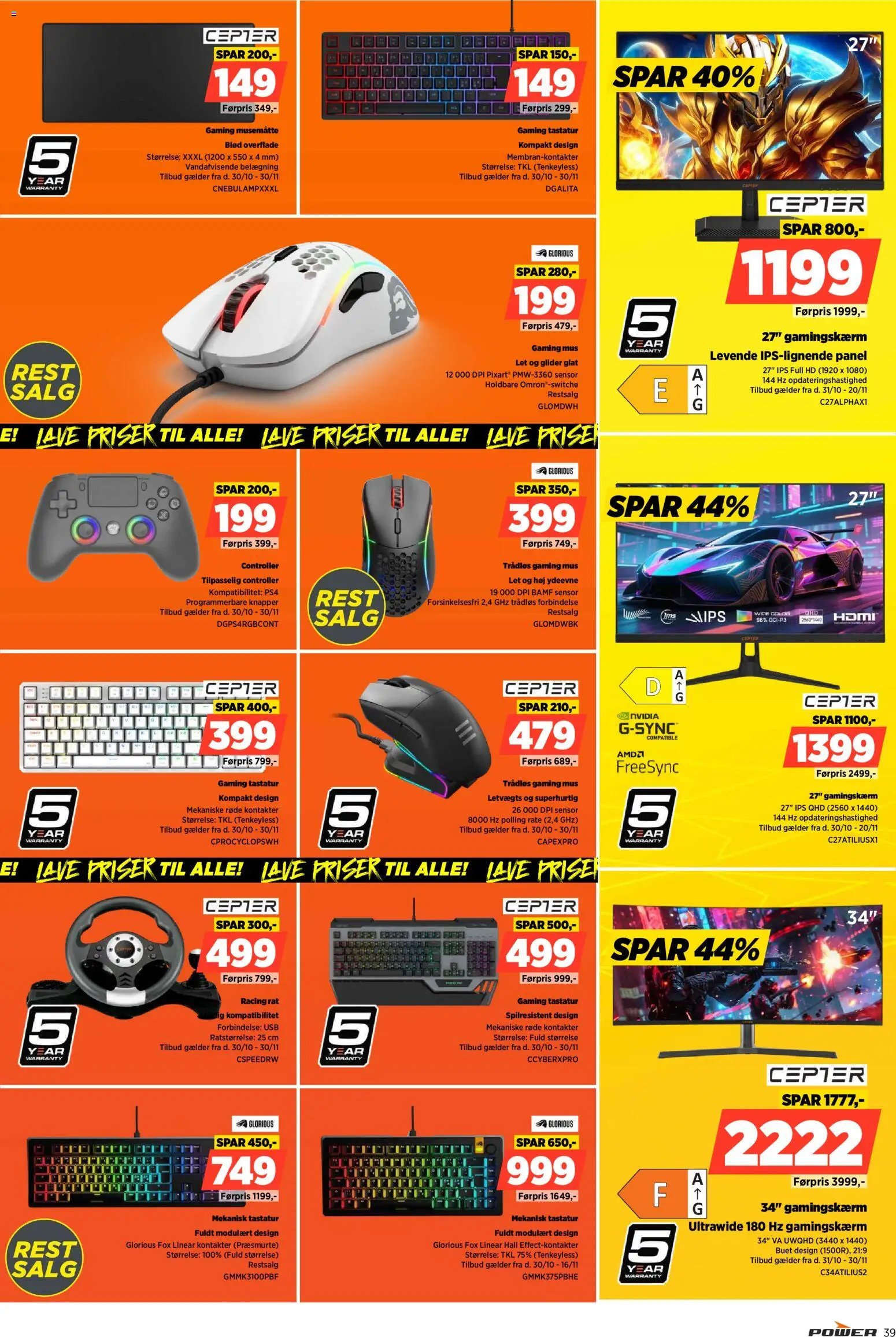 Power tilbudsavis fra 24/10/2025 Low weeks