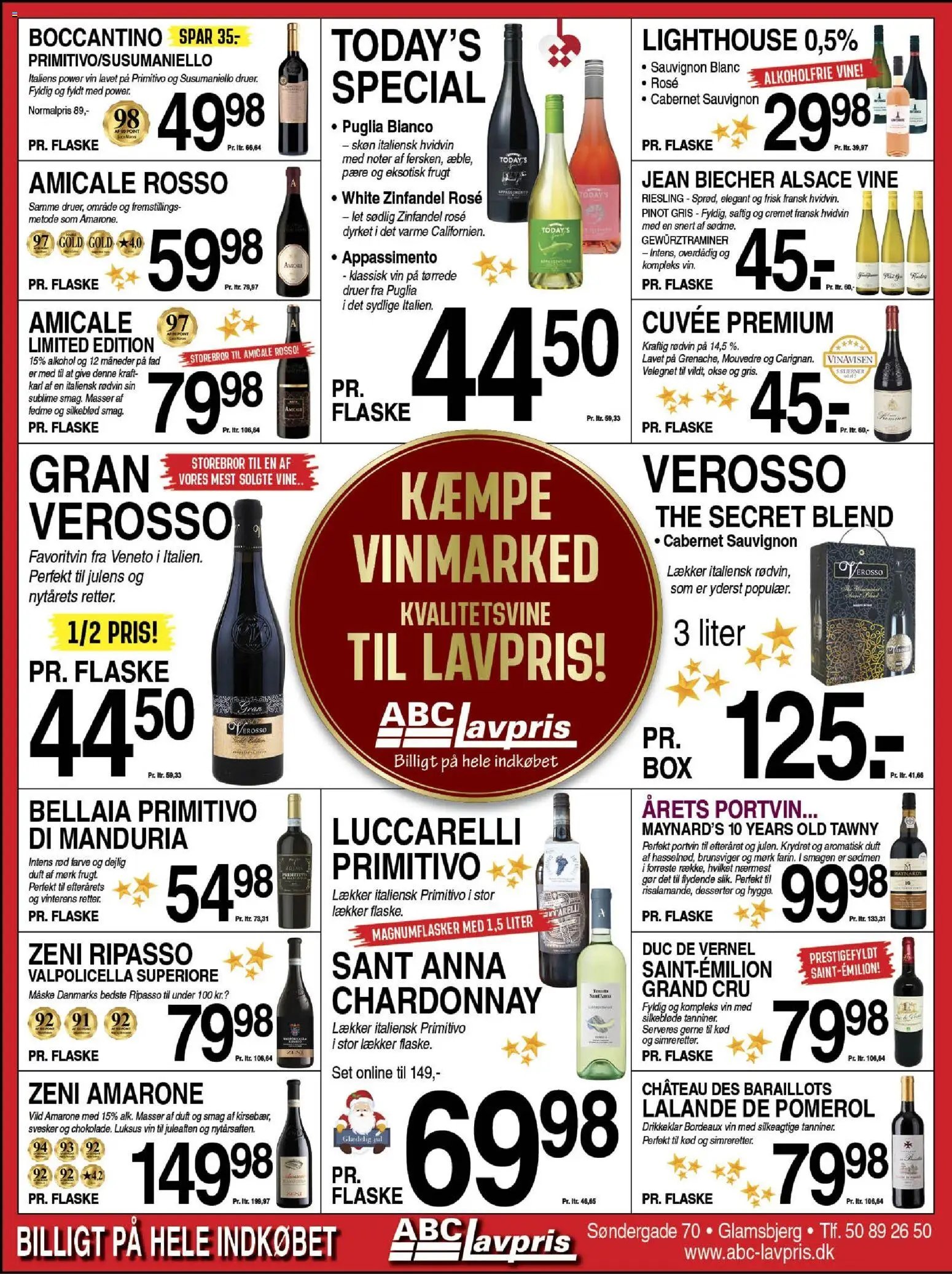 Abc Lavpris tilbudsavis fra 10/12/2025 Glamsbjerg