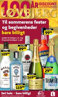 Løvbjerg tilbudsavis fra 22/05/2026 Løvbjerg - Sommer drinks 2026