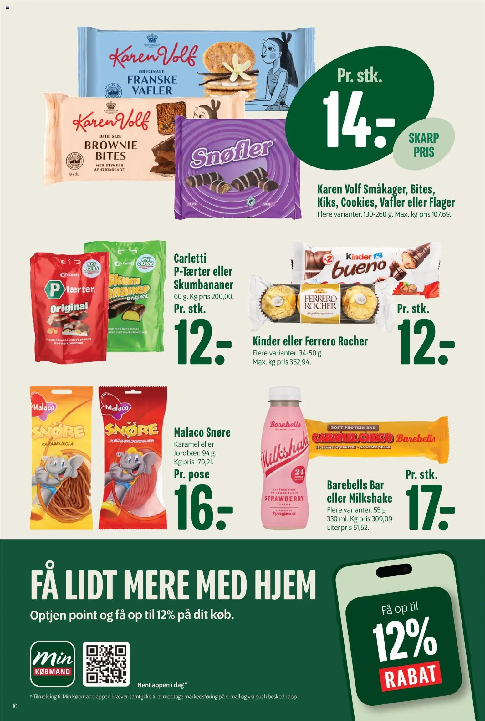Min Købmand tilbudsavis fra 18/09/2026 Min Købmand - Tilbudsavis uge 39