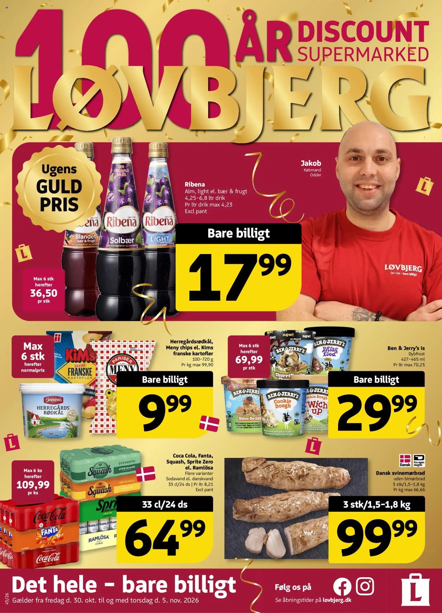 Nye Løvbjerg tilbud fra 30/10/2026