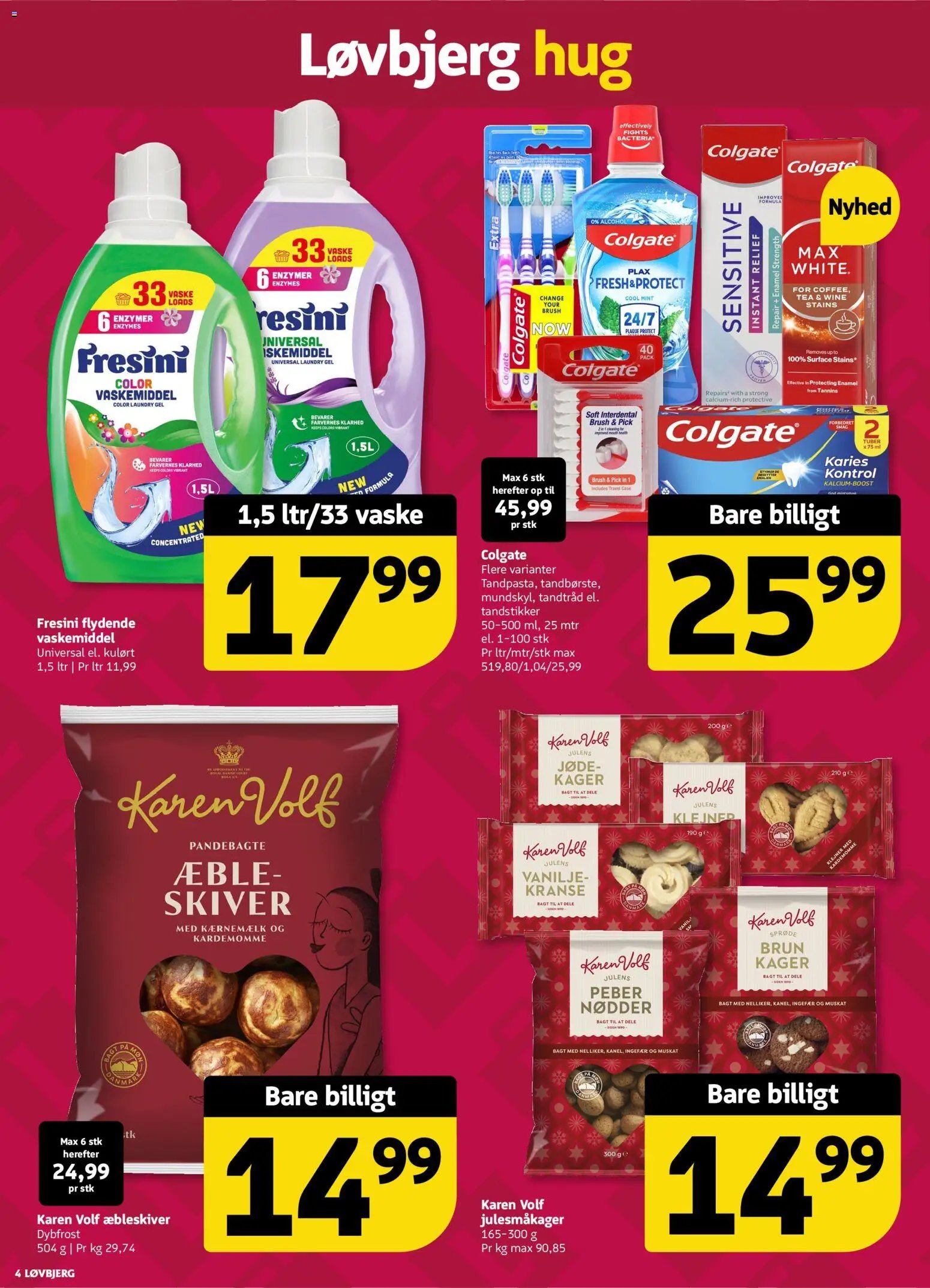 Nye Løvbjerg tilbud fra 30/10/2026